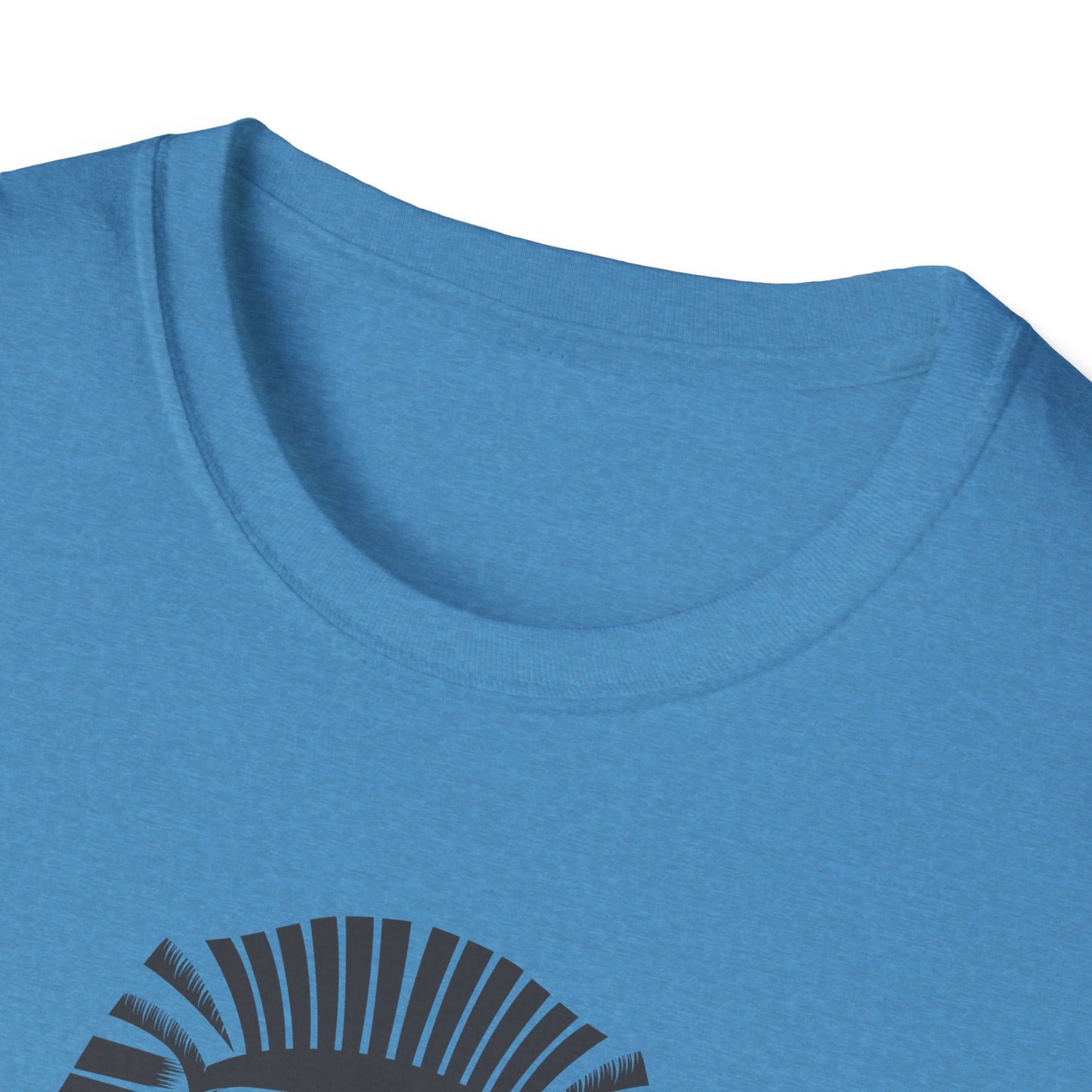 Unisex Softstyle T-Shirt - Alien Pharaoh Graphic Tee - Perfect for Casual Wear and Sci-Fi Lovers