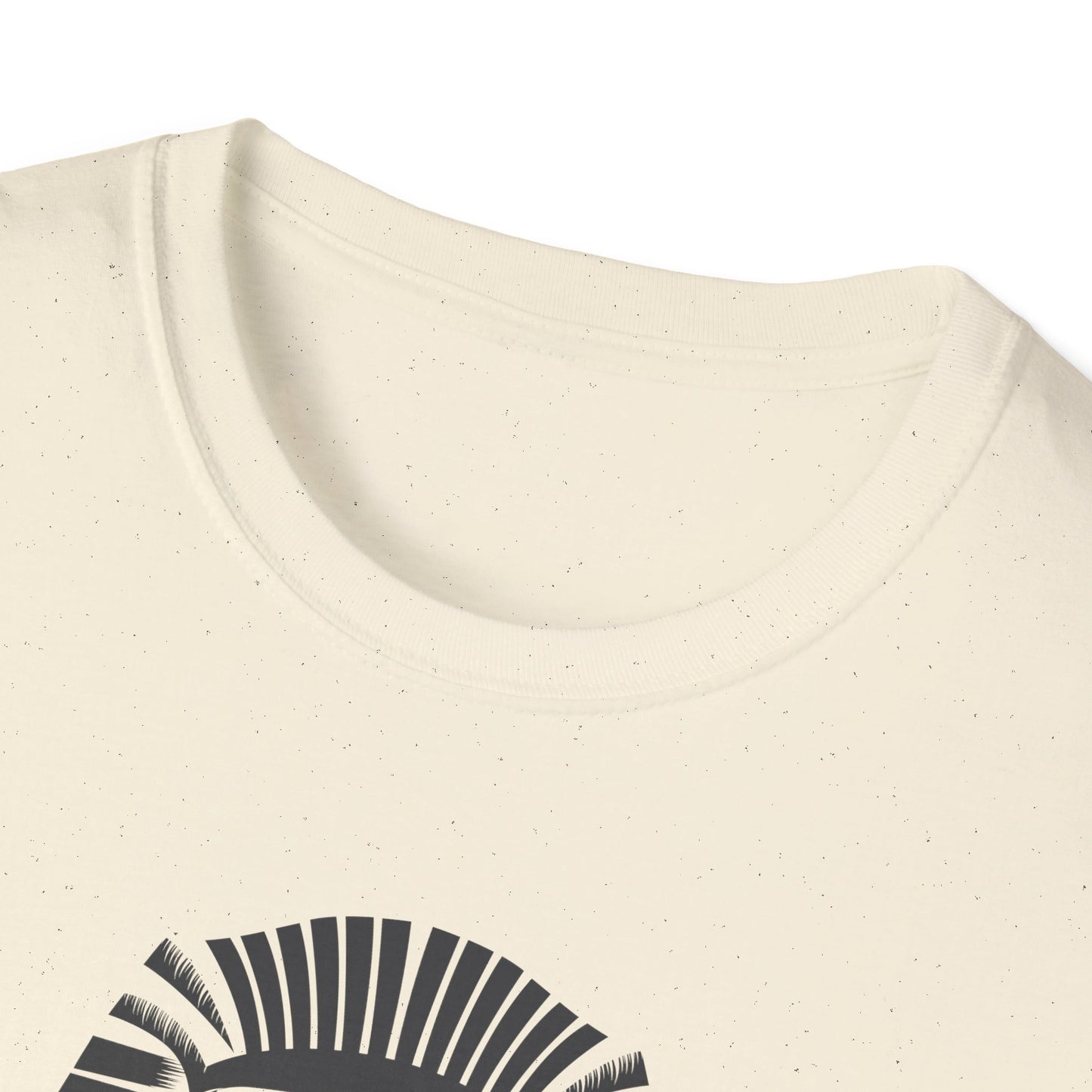 Unisex Softstyle T-Shirt - Alien Pharaoh Graphic Tee - Perfect for Casual Wear and Sci-Fi Lovers