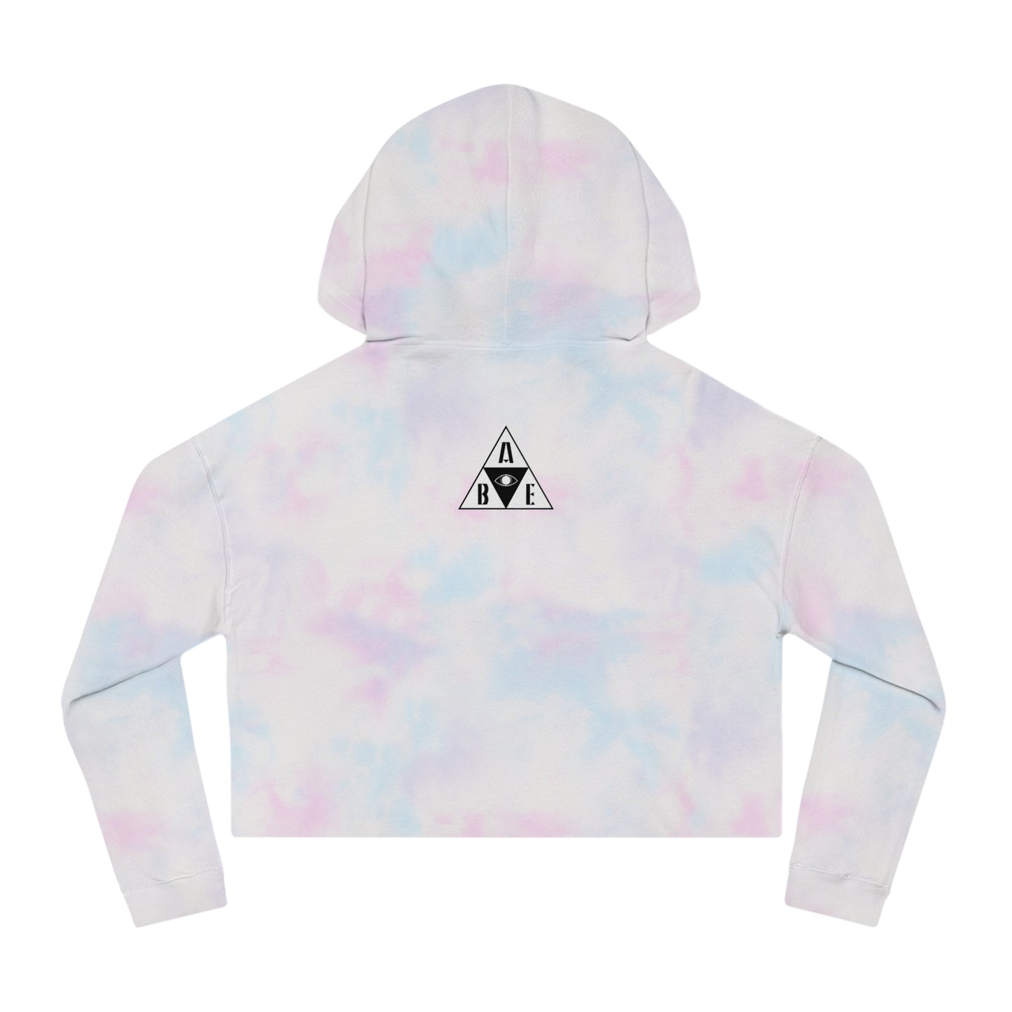 Women’s Cropped Hooded Sweatshirt - 'Aliens Built Earth' Casual Hoodie