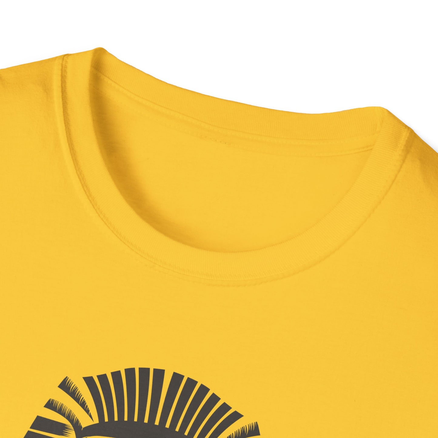 Unisex Softstyle T-Shirt - Alien Pharaoh Graphic Tee - Perfect for Casual Wear and Sci-Fi Lovers