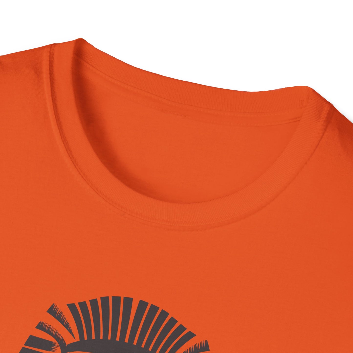 Unisex Softstyle T-Shirt - Alien Pharaoh Graphic Tee - Perfect for Casual Wear and Sci-Fi Lovers