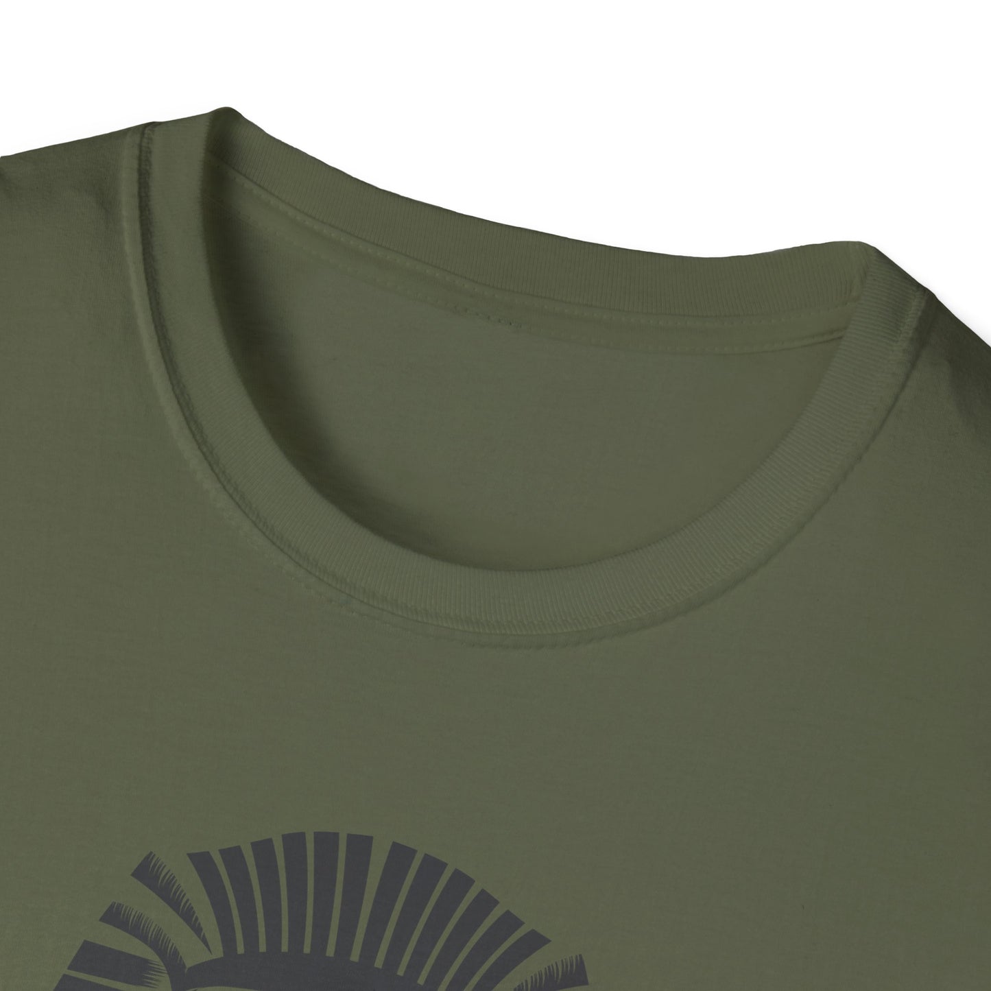 Unisex Softstyle T-Shirt - Alien Pharaoh Graphic Tee - Perfect for Casual Wear and Sci-Fi Lovers