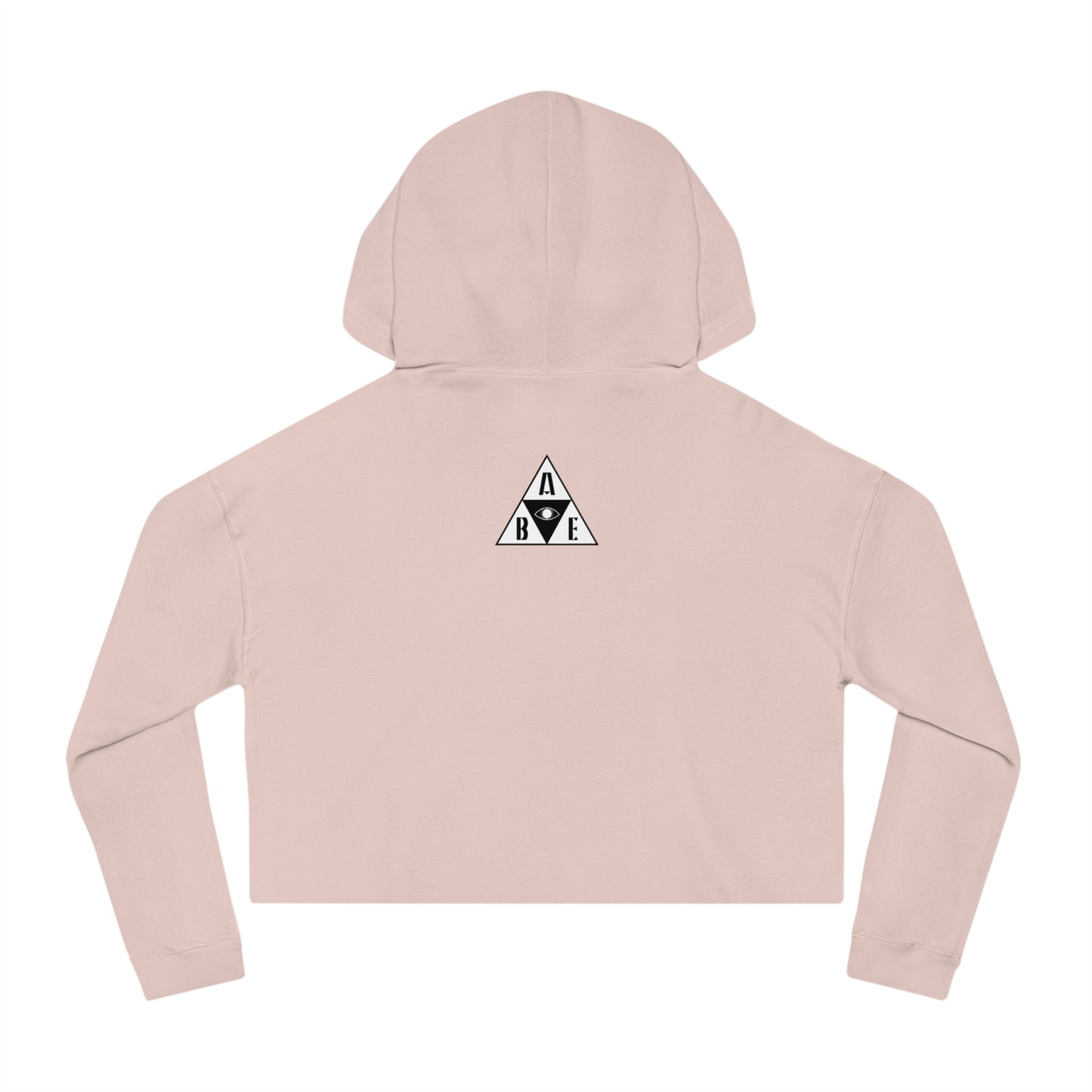 Women’s Cropped Hooded Sweatshirt - 'Aliens Built Earth' Casual Hoodie