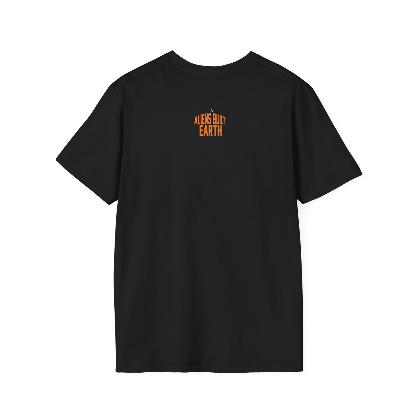 Unisex Softstyle T-Shirt - Alien Pharaoh Graphic Tee - Perfect for Casual Wear and Sci-Fi Lovers