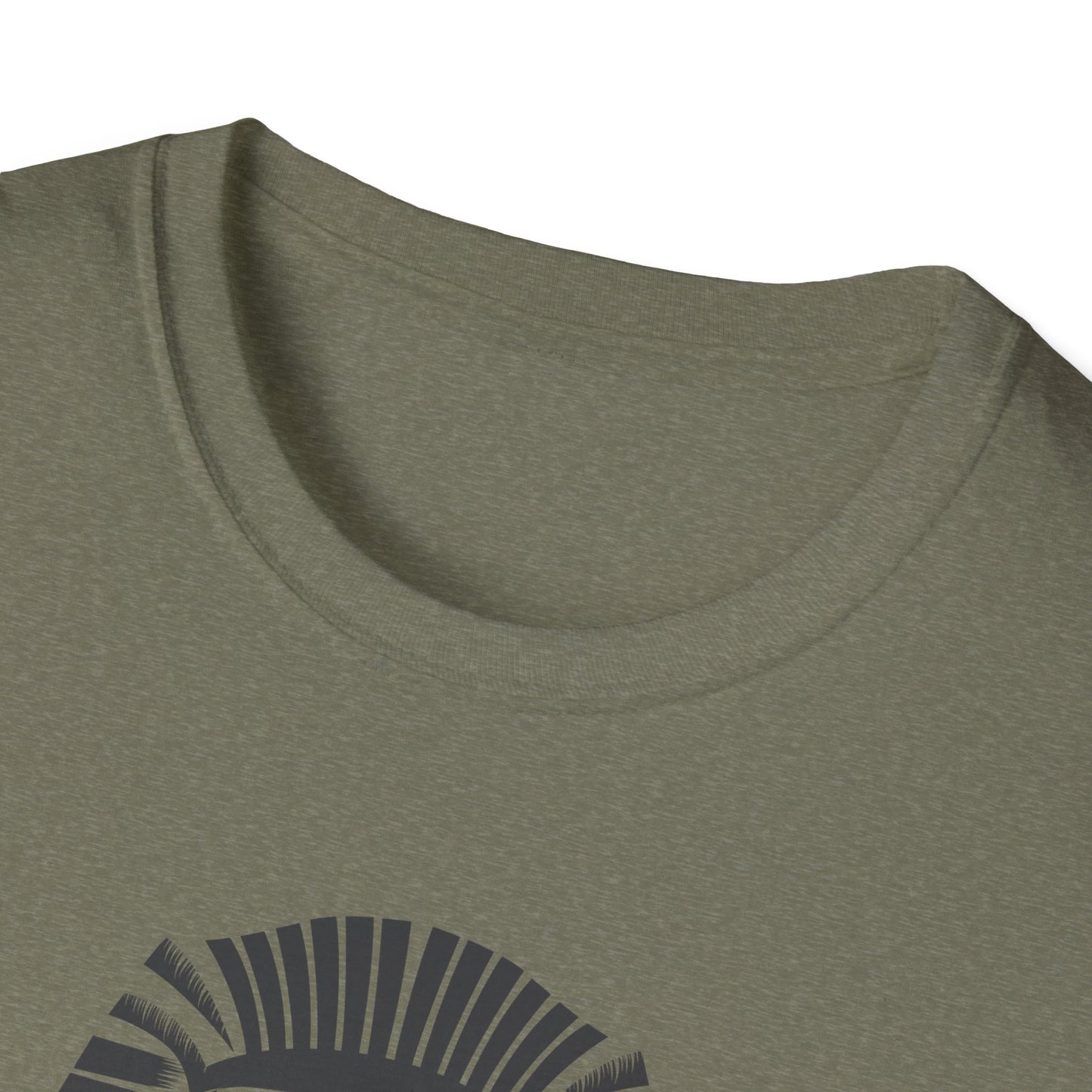Unisex Softstyle T-Shirt - Alien Pharaoh Graphic Tee - Perfect for Casual Wear and Sci-Fi Lovers