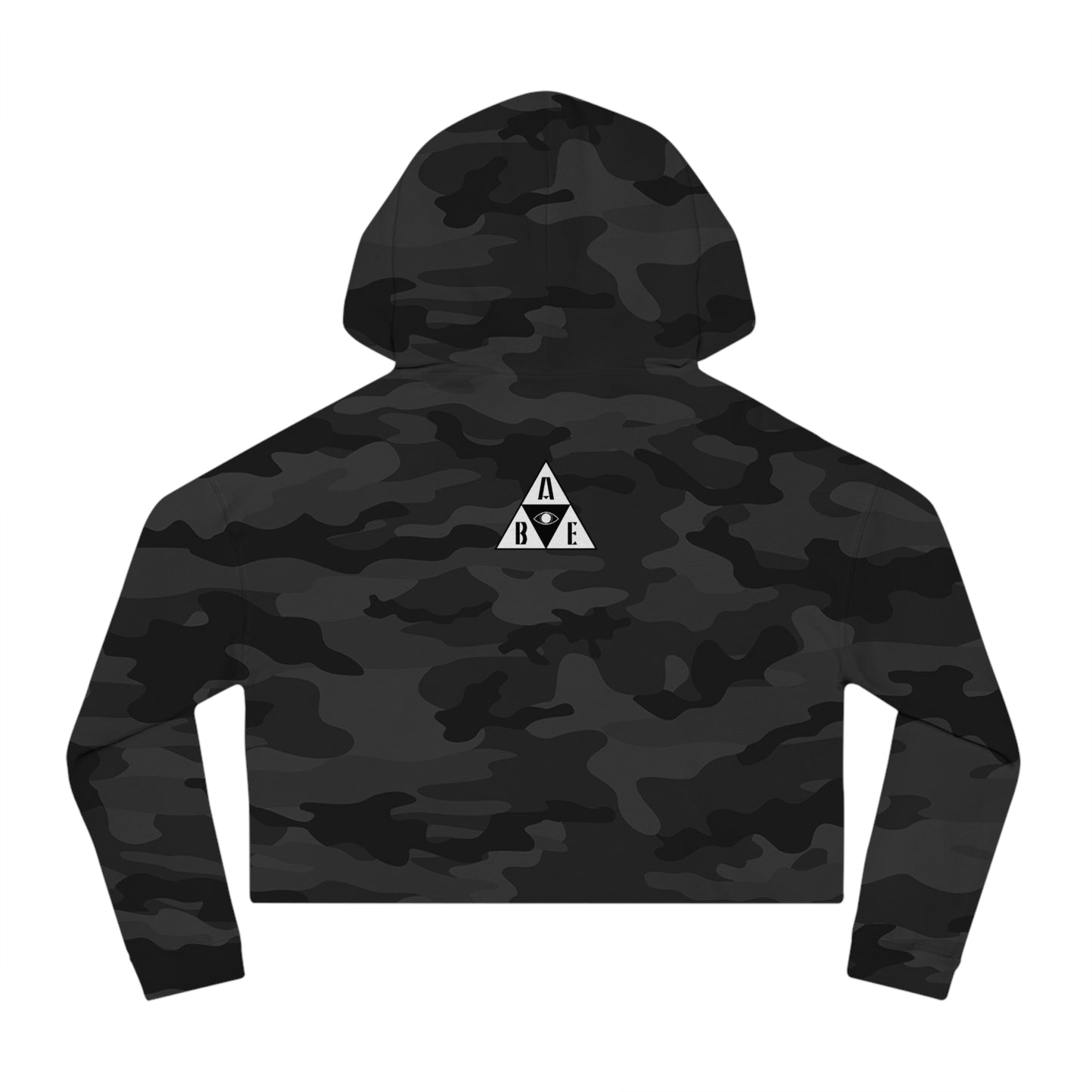 Women’s Cropped Hooded Sweatshirt - 'Aliens Built Earth' Casual Hoodie