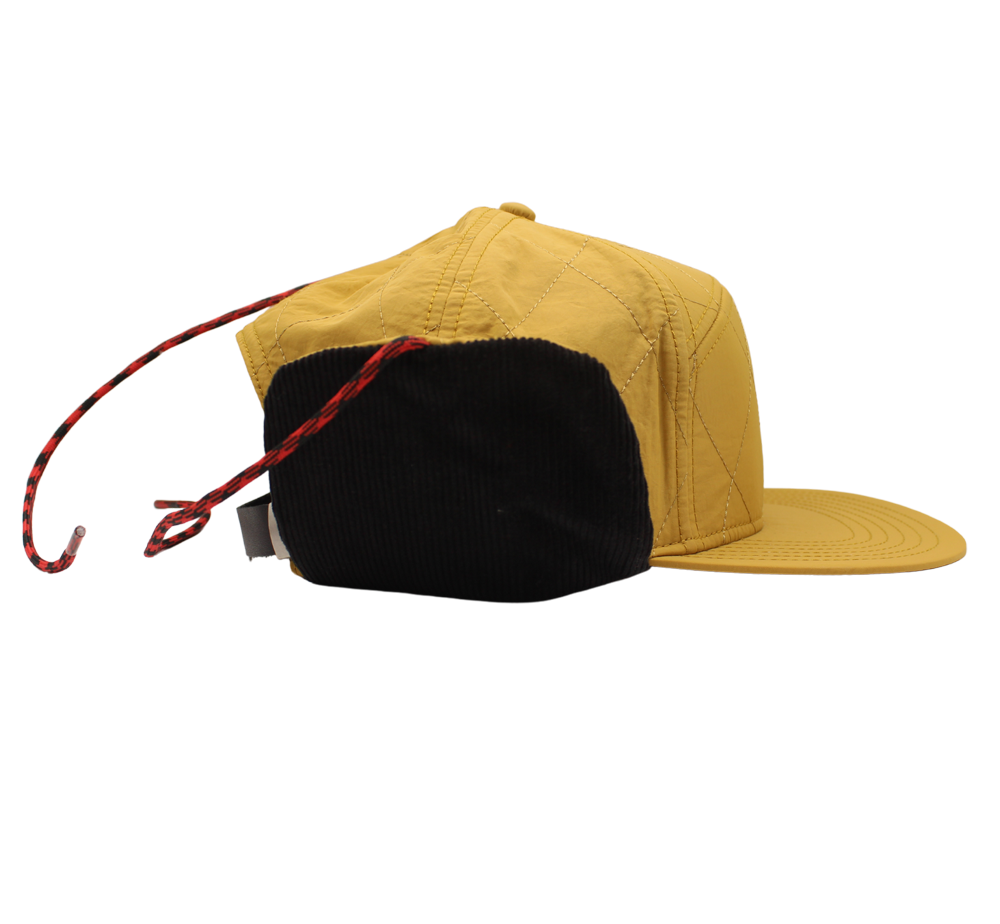 Hard Tan 7 panel Strapback