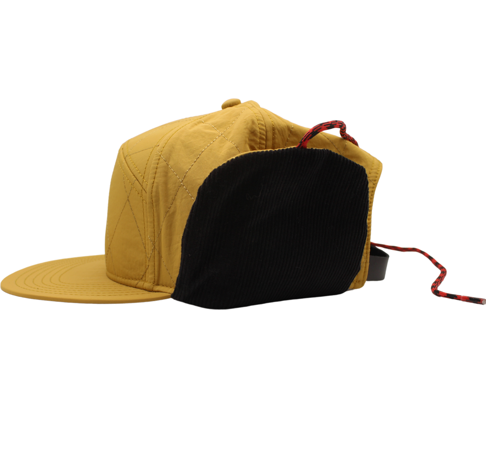Hard Tan 7 panel Strapback