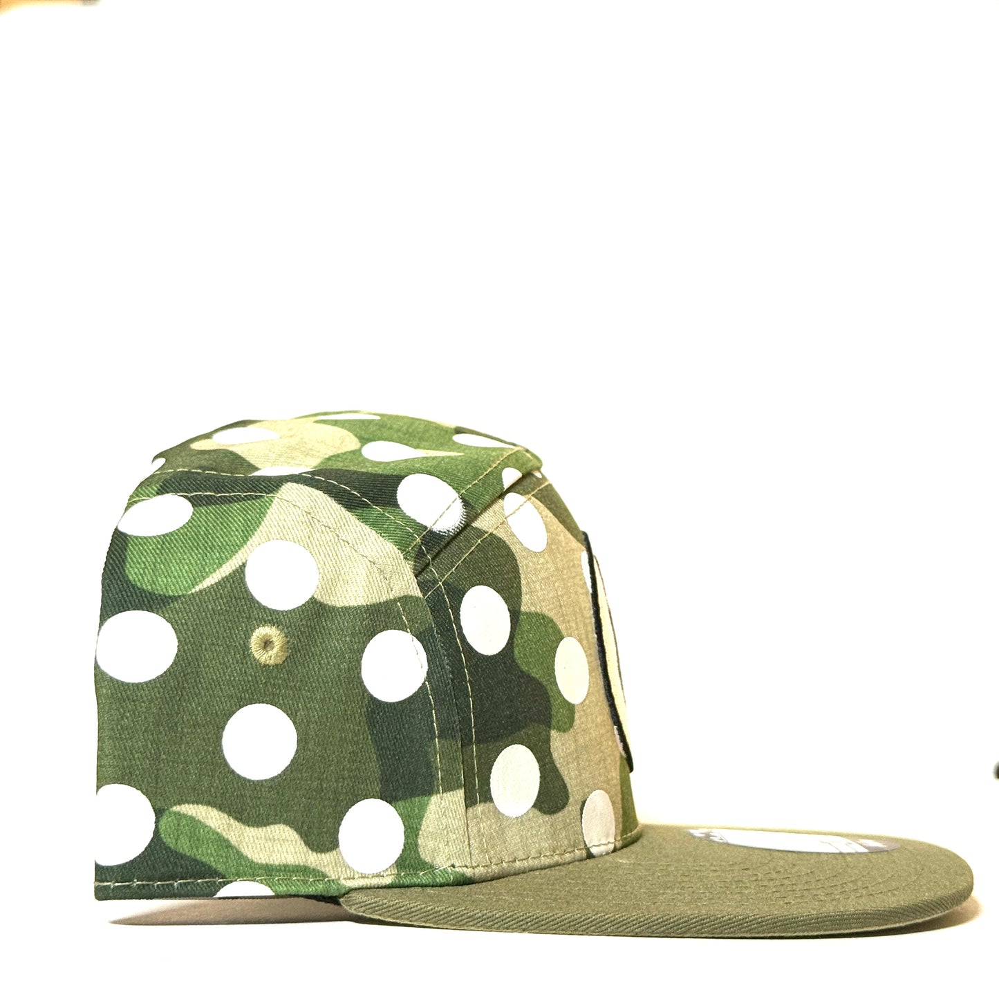 Brim x Toygami x Kwamé Mega Limited "Cammo n Dotz" snapback