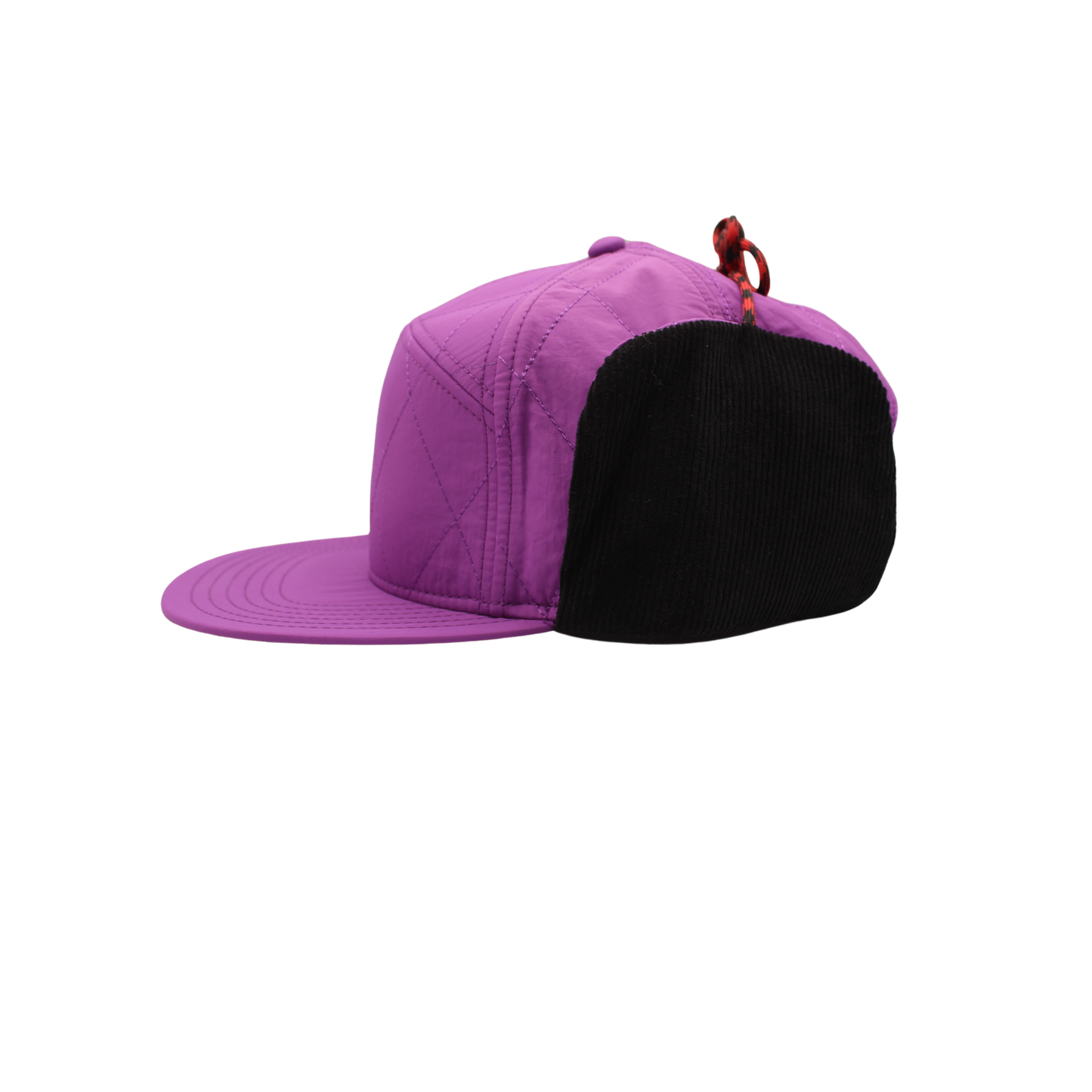 Purple People 7 panel blank Strapback