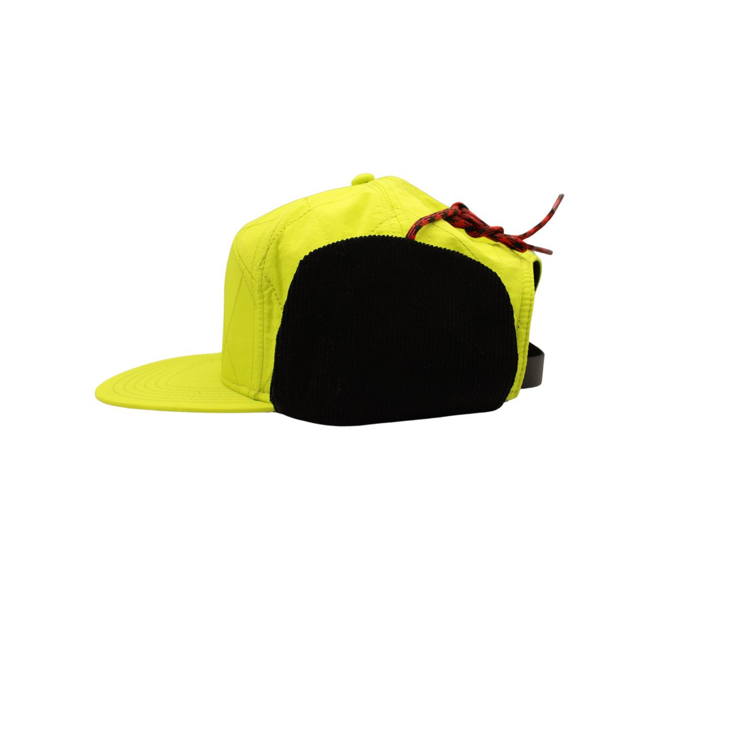 Safety 7 panel strapback Safety Yellow