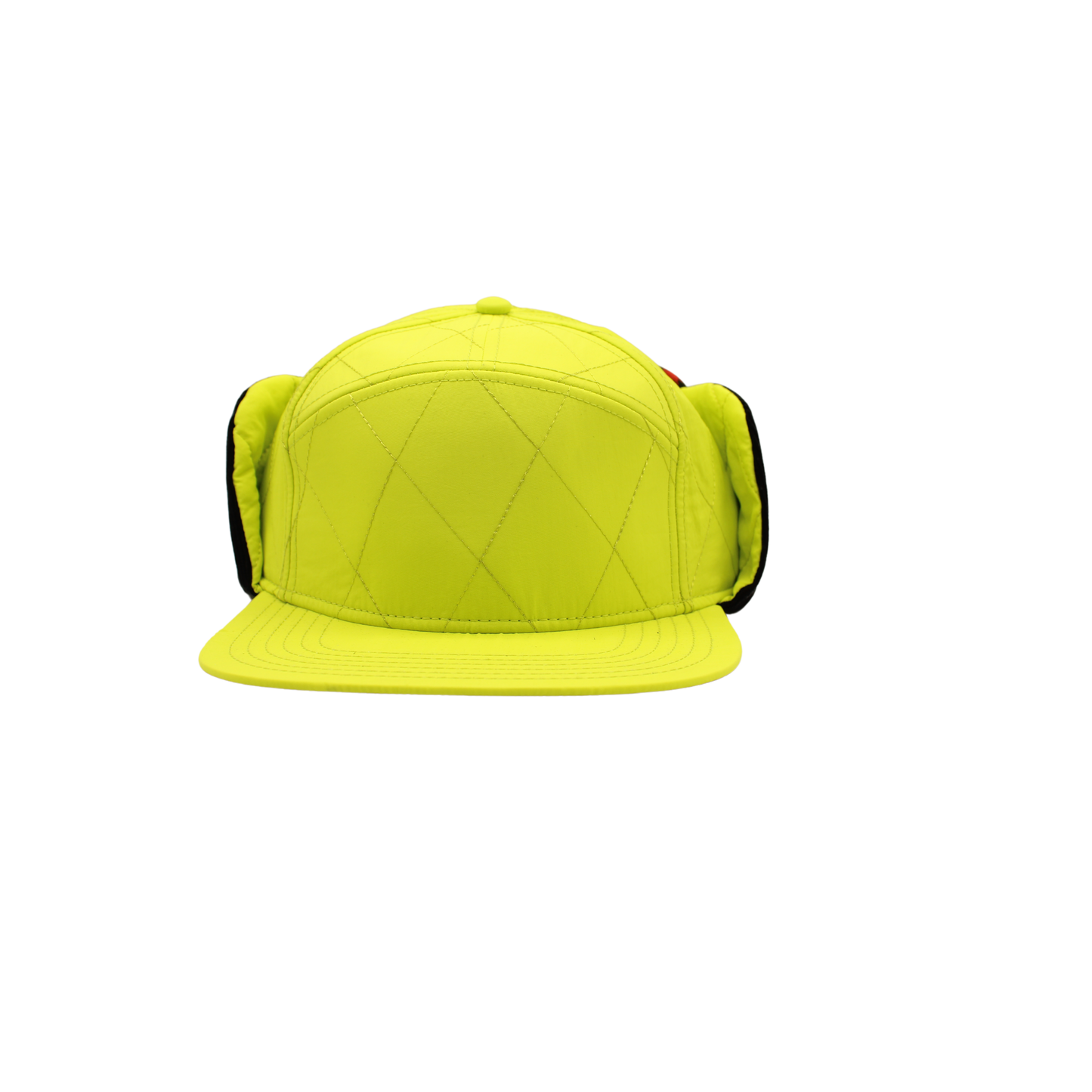 Safety 7 panel strapback Safety Yellow