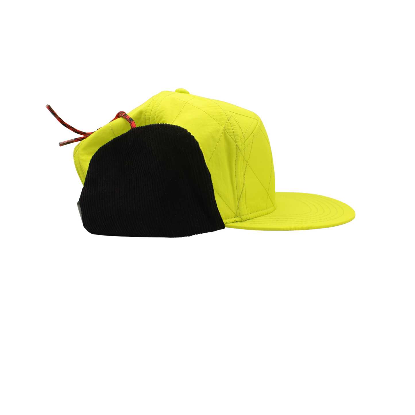 Safety 7 panel strapback Safety Yellow