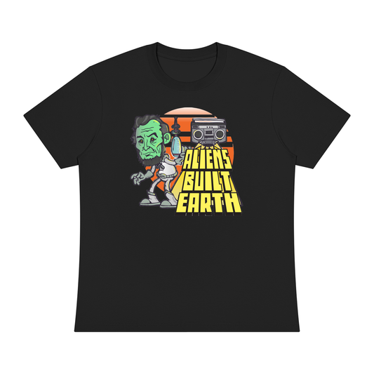 boombox,radio,abe,aliens,tee,graphic,ufo