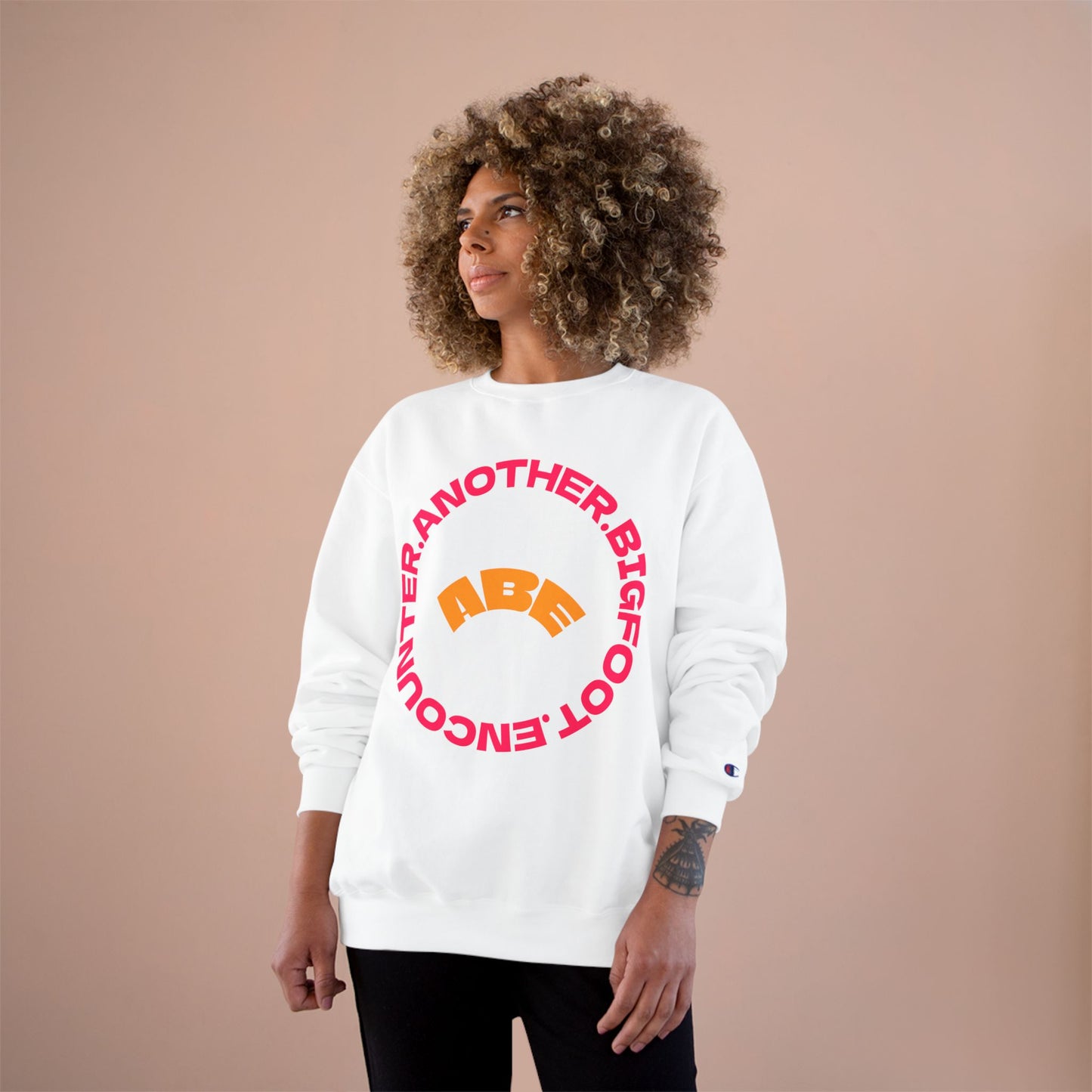 Alien Built Earth Neon Logo Sweatshirt