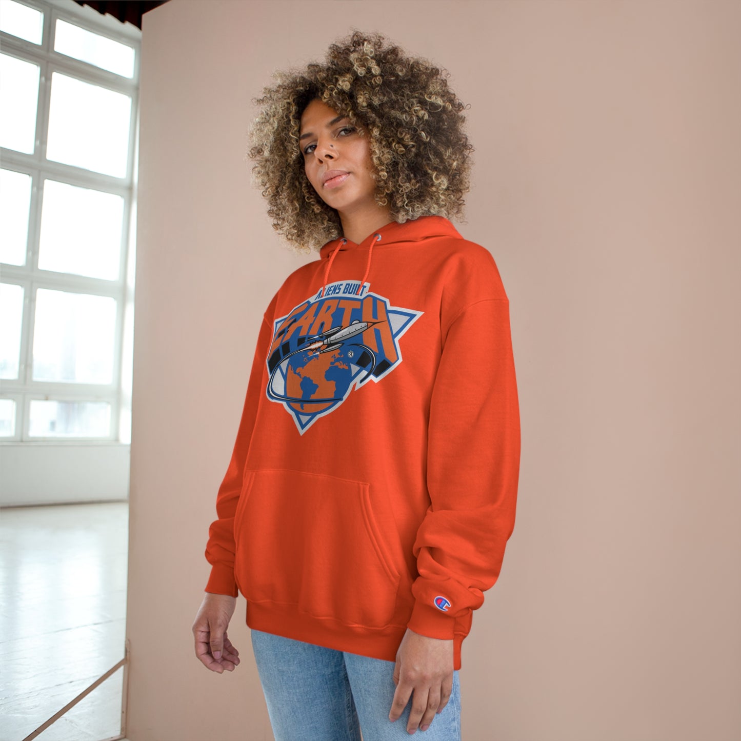 Aliens Built Earth The Playoffs! Knicks Champion Hoodie