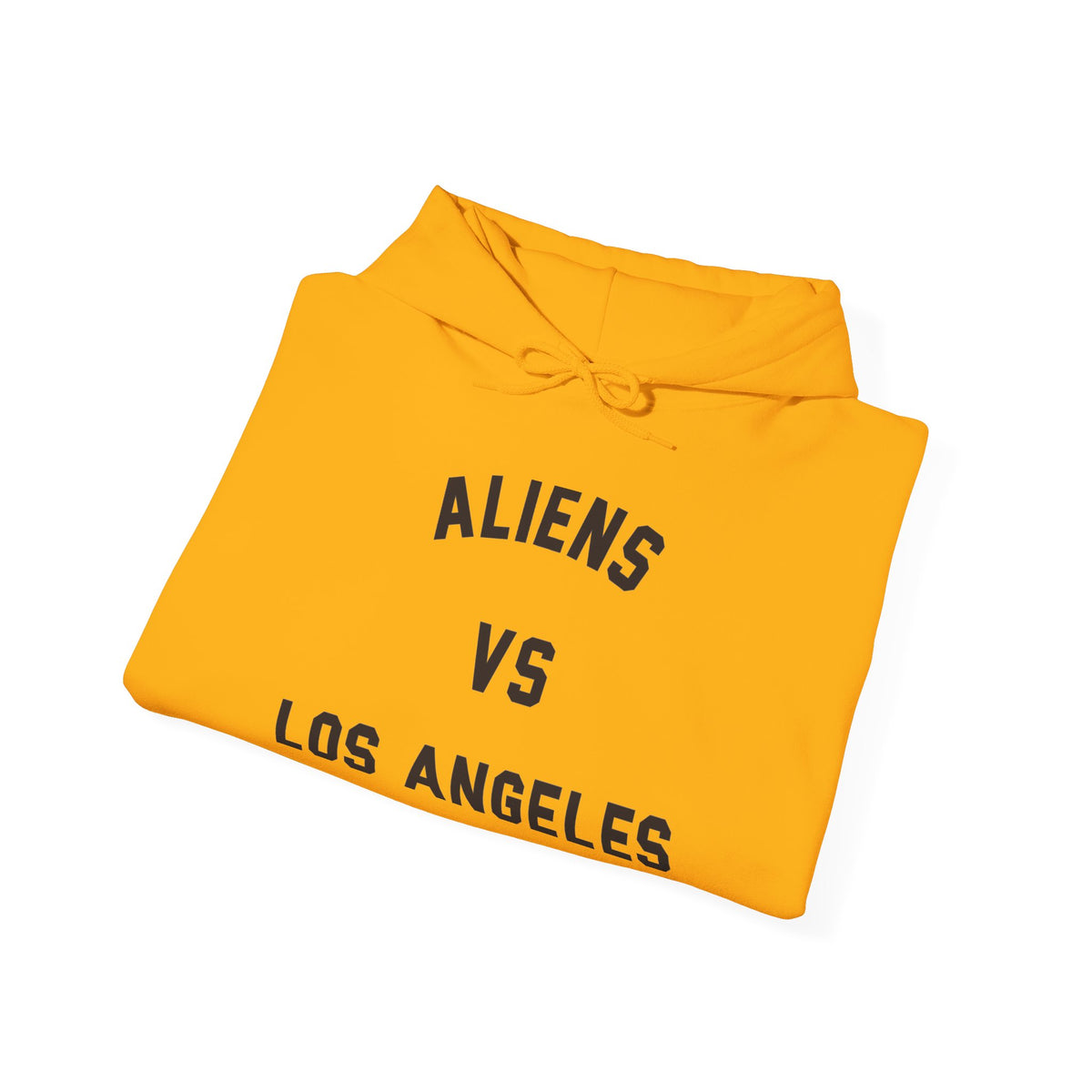 Aliens vs Los Angeles Hoodie – Graphic City Rivalry Sweatshirt