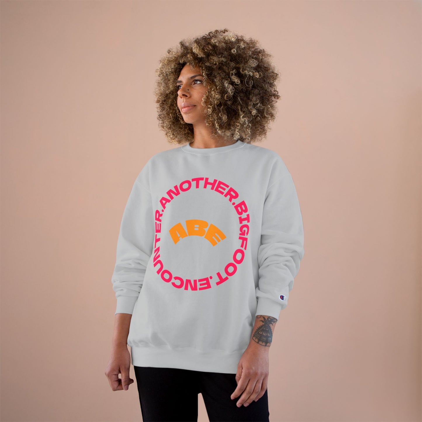 Alien Built Earth Neon Logo Sweatshirt