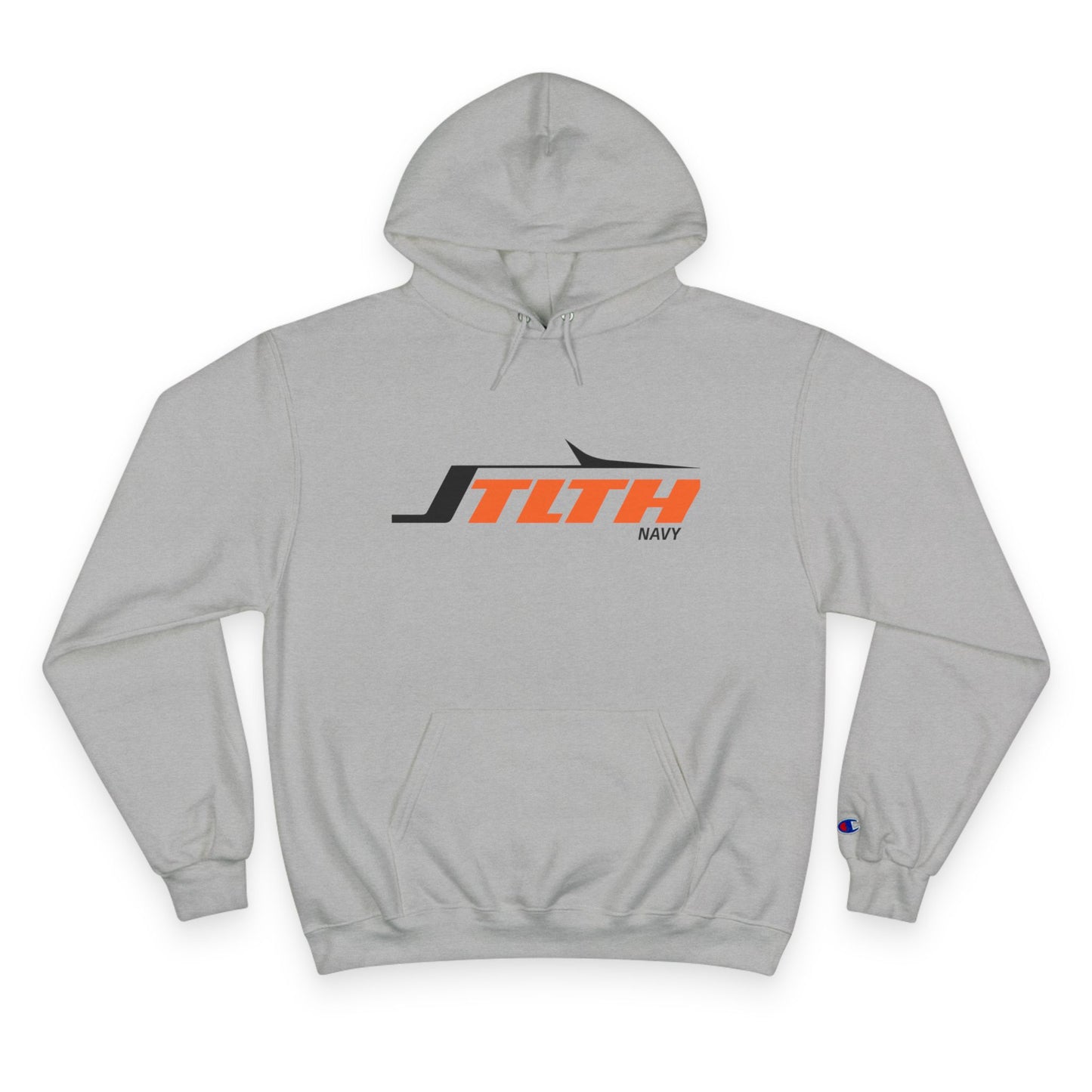 Champion Hoodie — SLTH Navy Racing Logo Pullover
