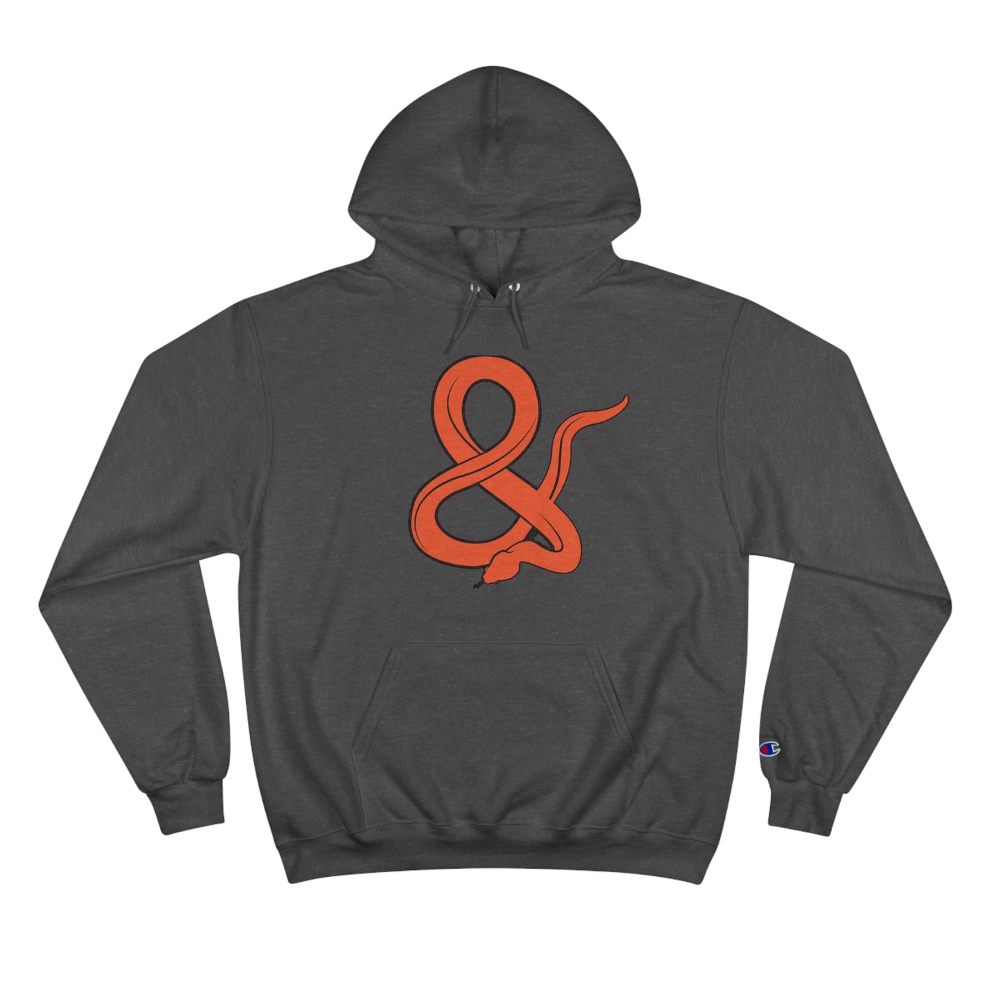 Ampersand Iconic Red Champion Hoodie