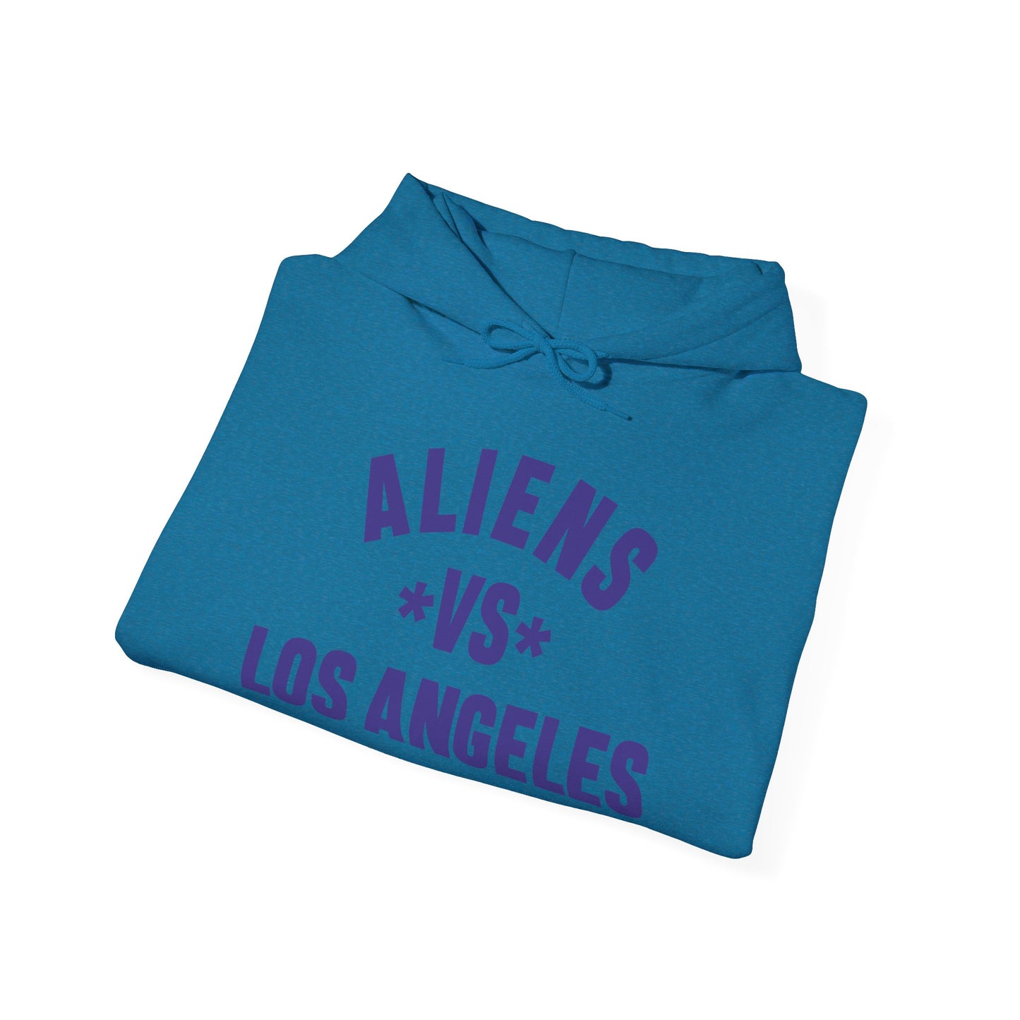 Aliens vs Los Angeles Hoodie – Retro Space Team Pullover