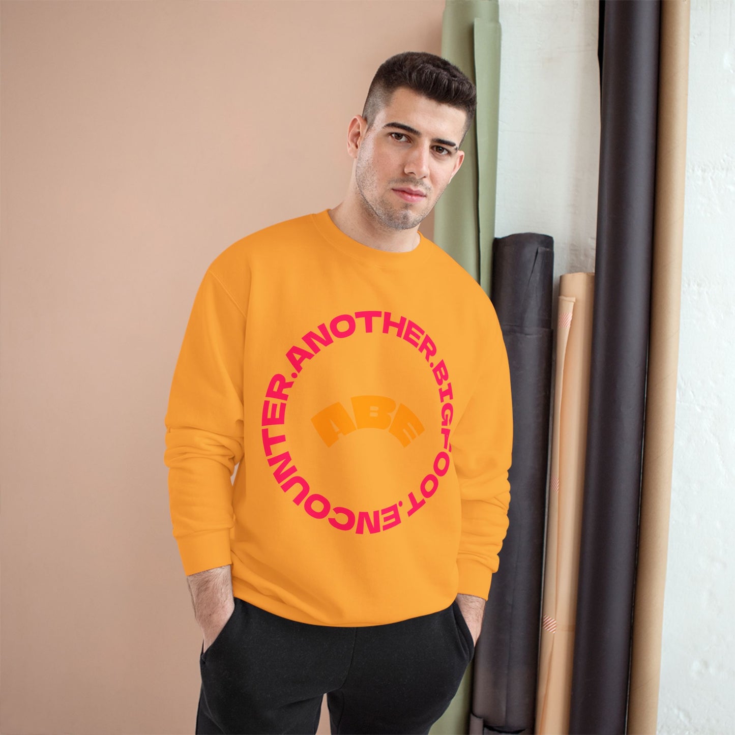 Alien Built Earth Neon Logo Sweatshirt