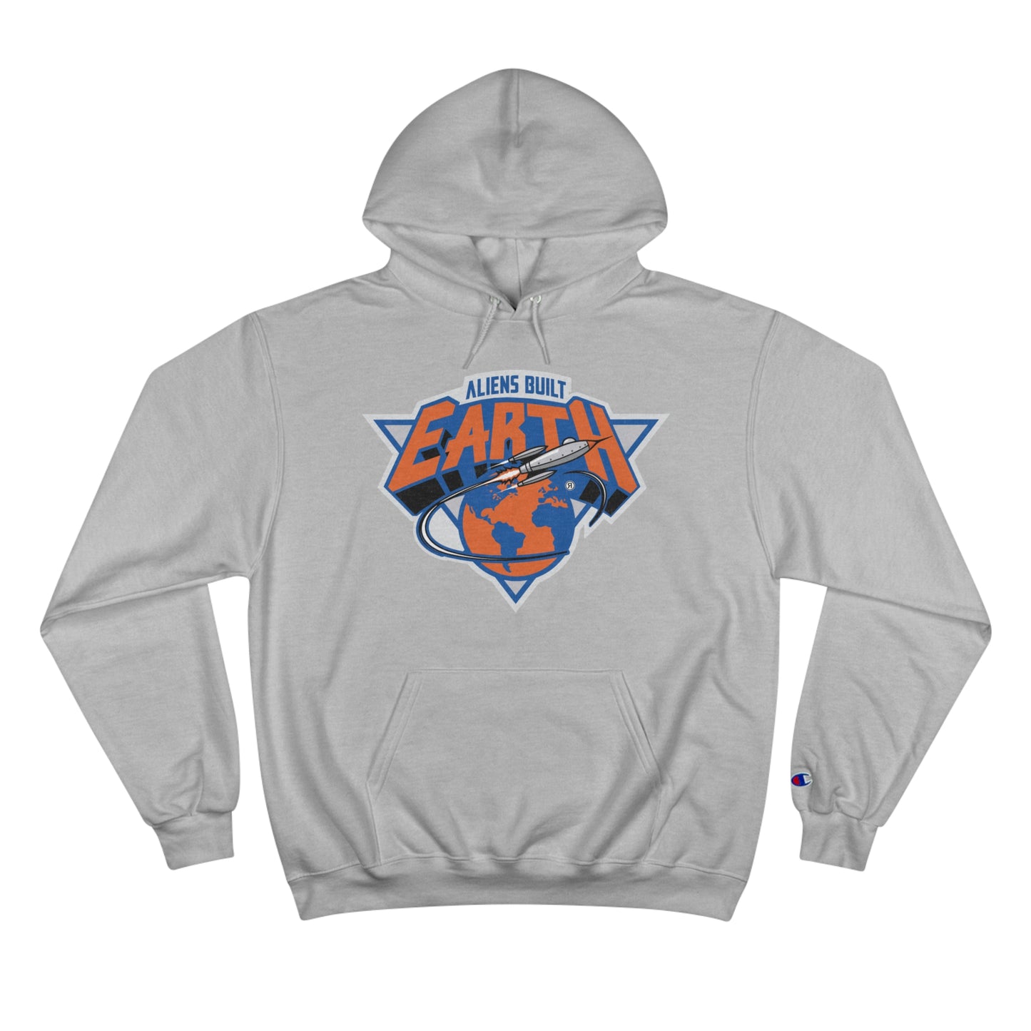Aliens Built Earth The Playoffs! Knicks Champion Hoodie
