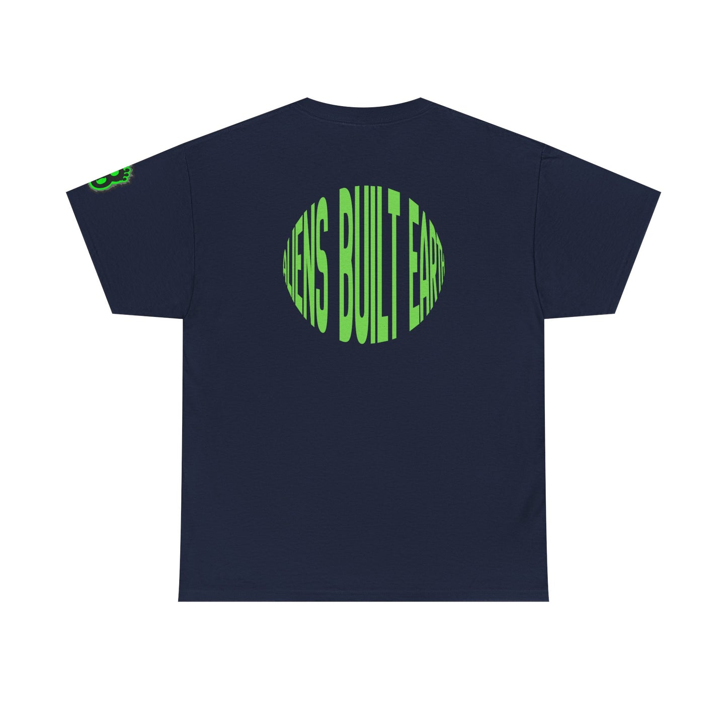 Bigfoot Encounter Tee — Neon Green Cryptid Graphic T-Shirt