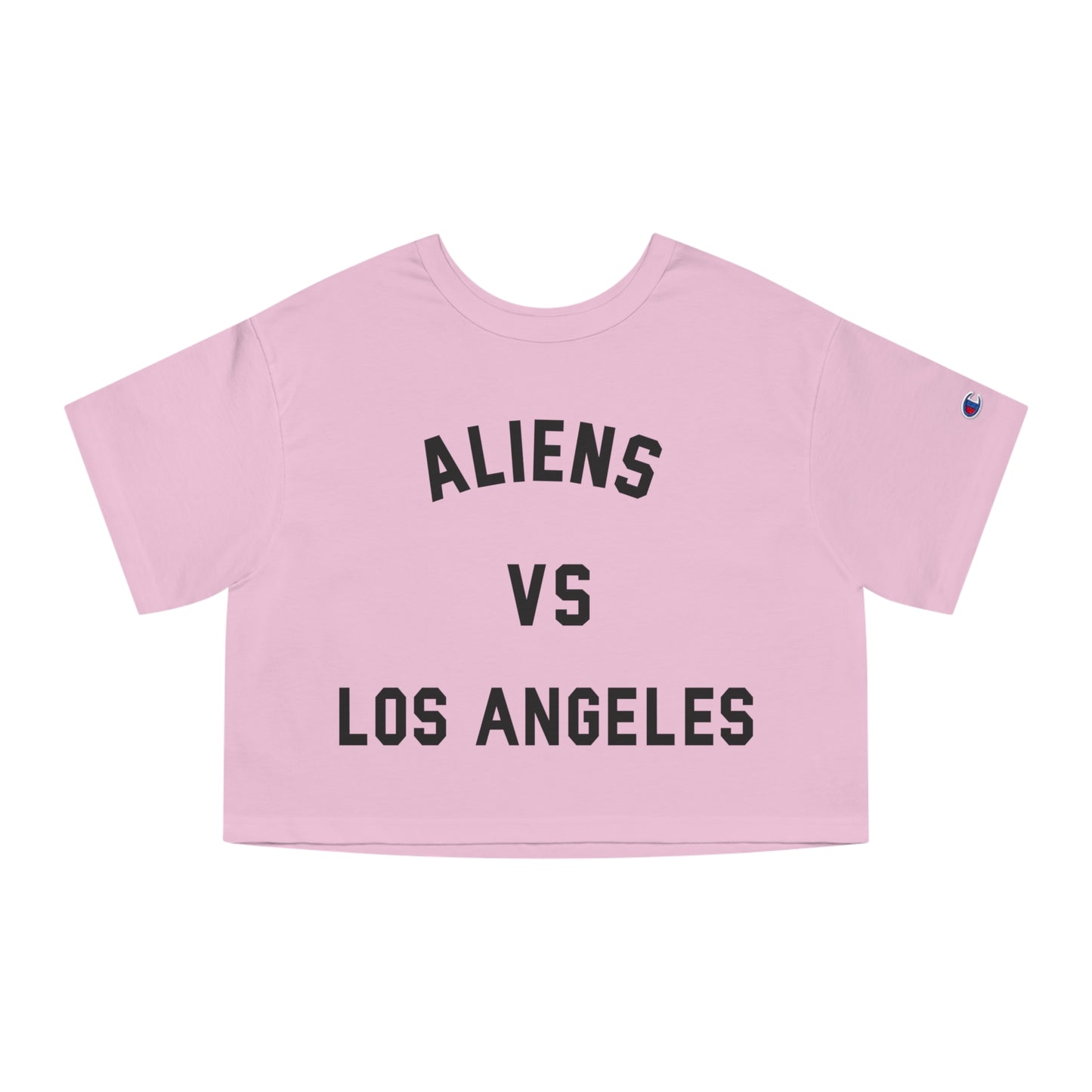 Aliens Vs. Los Angeles Champion Cropped T-Shirt