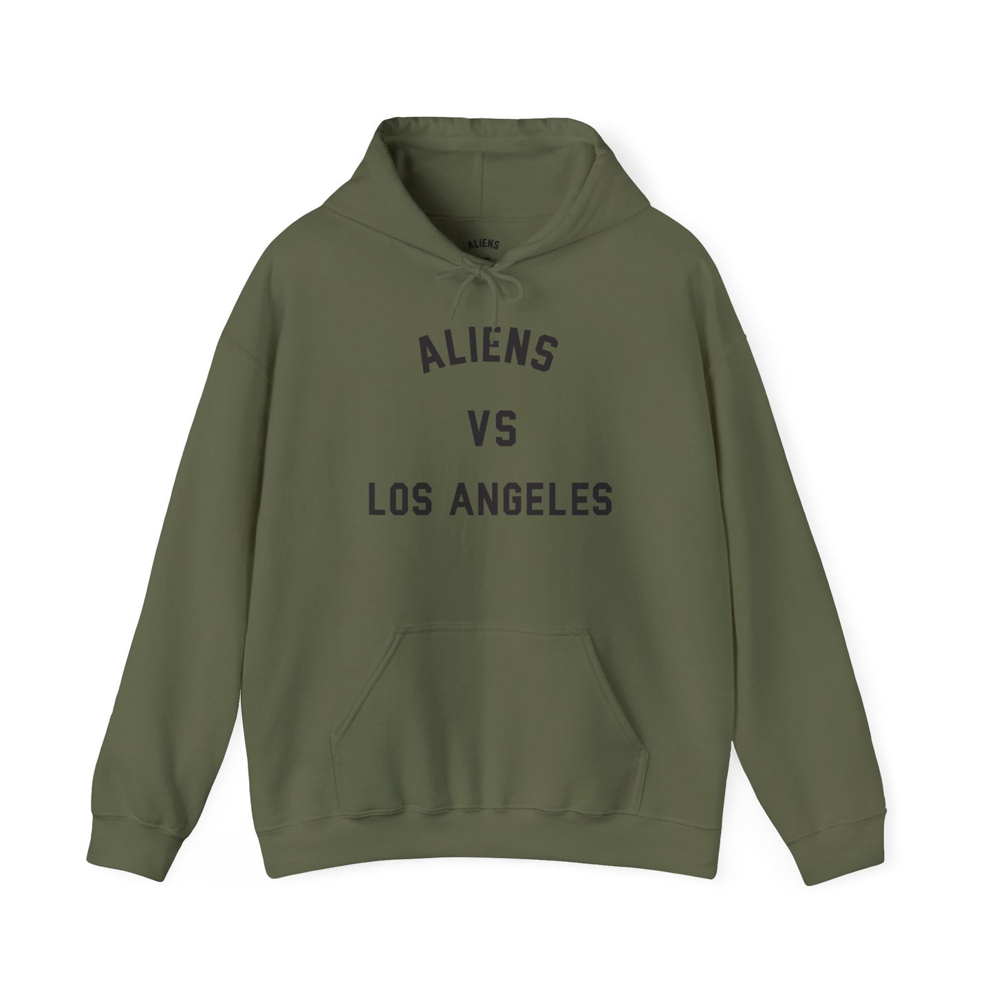 Aliens vs Los Angeles Hoodie – Graphic City Rivalry Sweatshirt