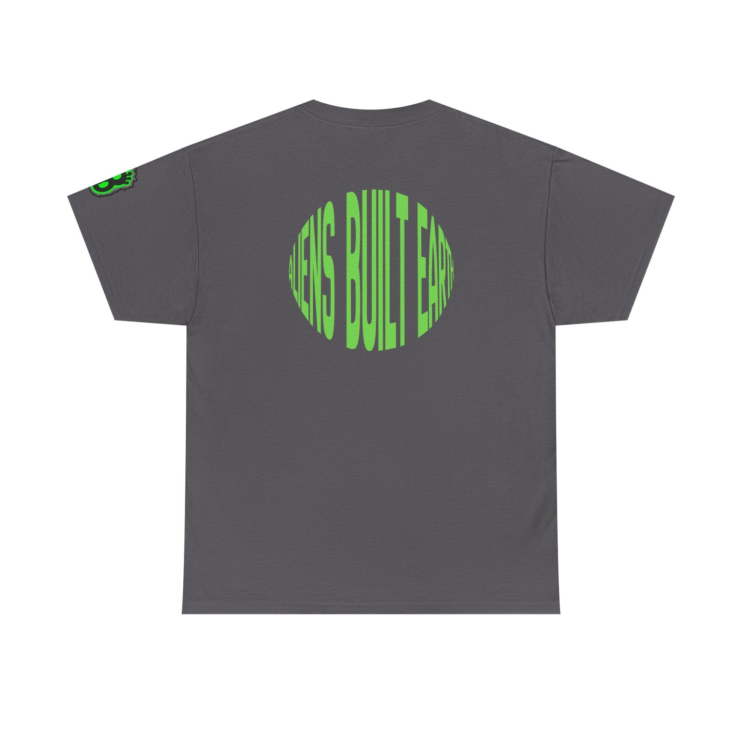 Bigfoot Encounter Tee — Neon Green Cryptid Graphic T-Shirt