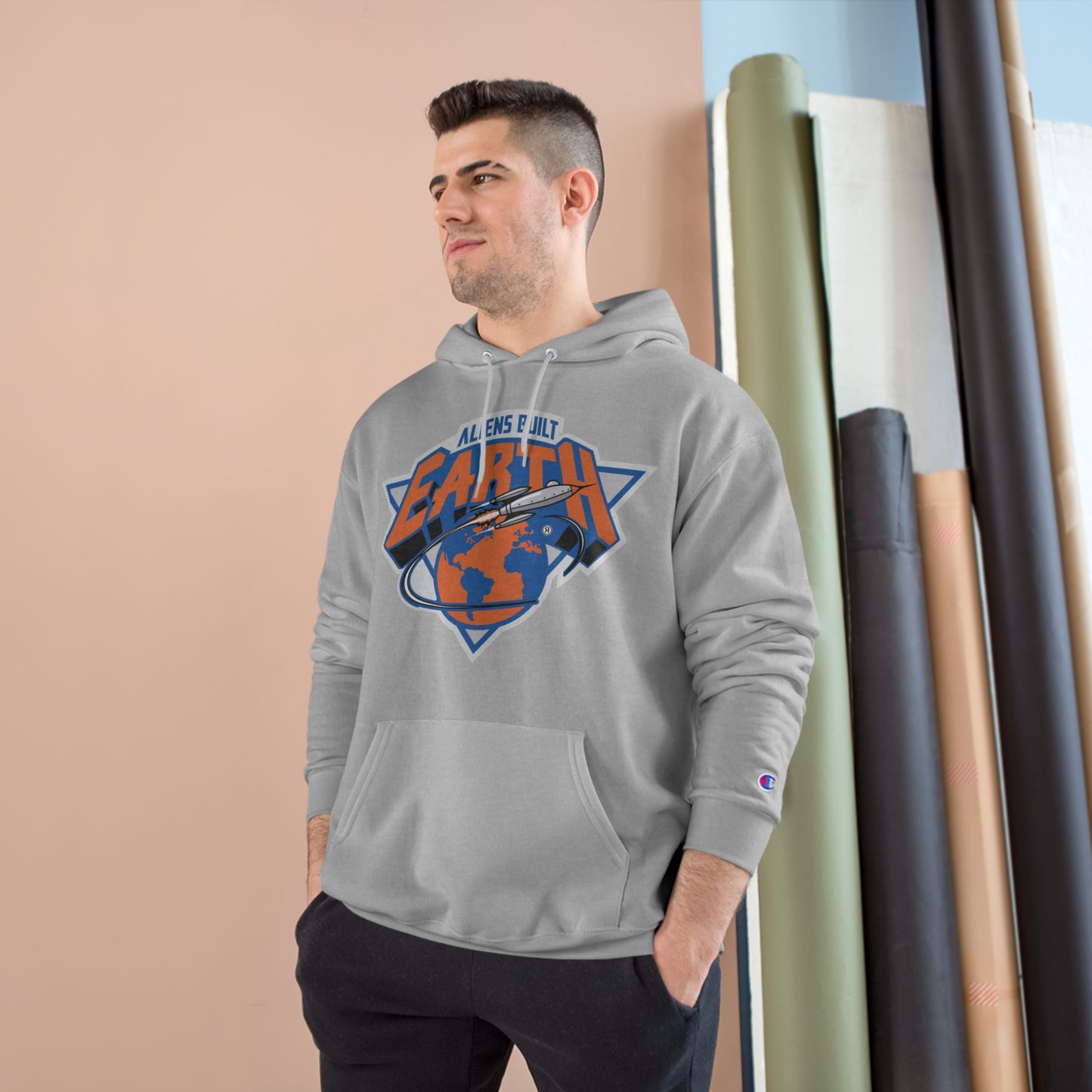 Aliens Built Earth The Playoffs! Knicks Champion Hoodie