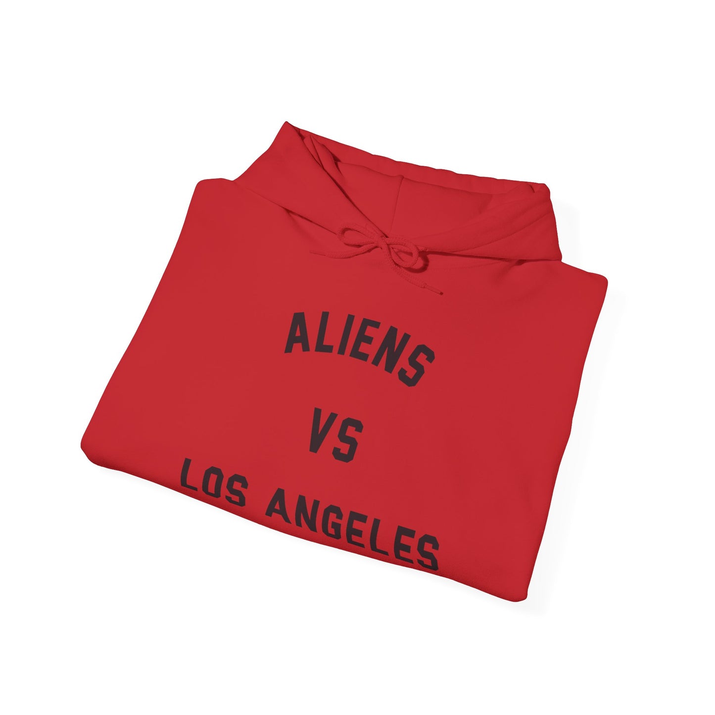 Aliens vs Los Angeles Hoodie – Graphic City Rivalry Sweatshirt