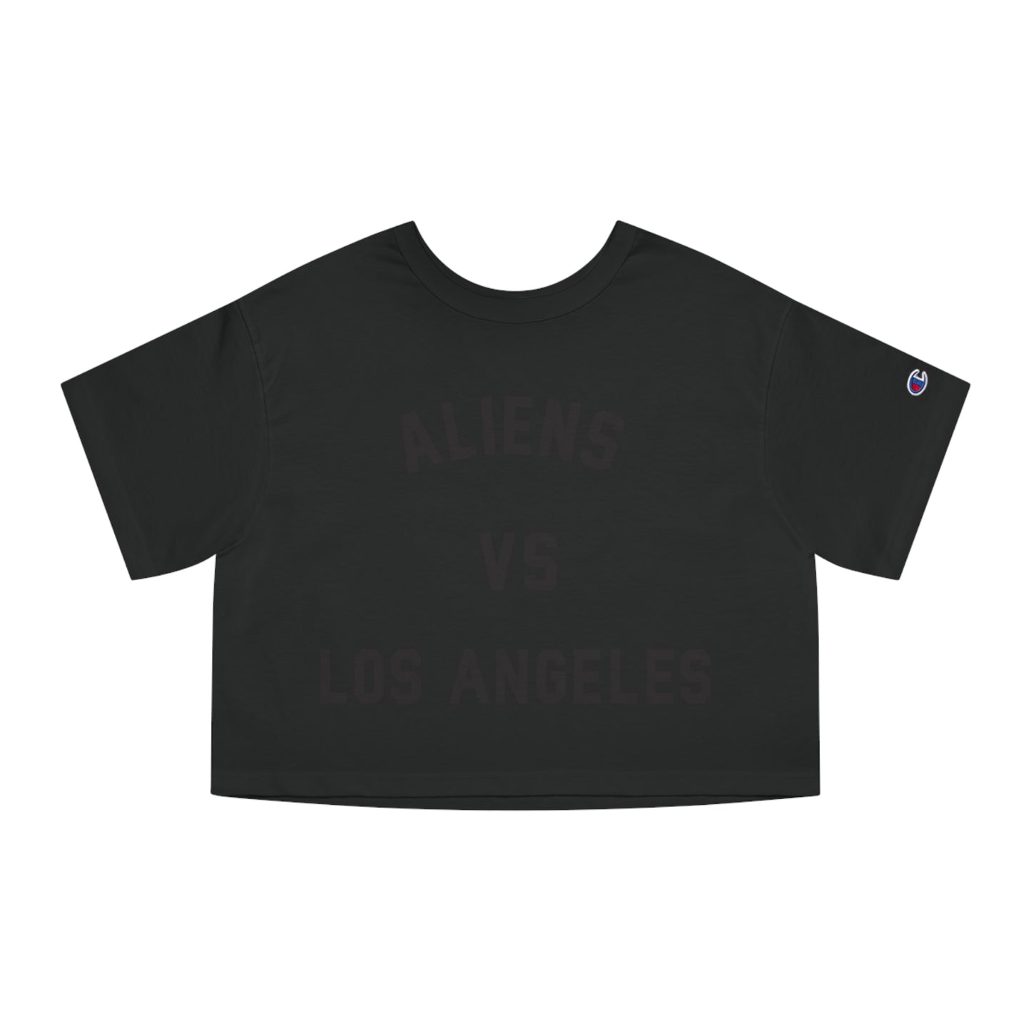 Aliens Vs. Los Angeles Champion Cropped T-Shirt