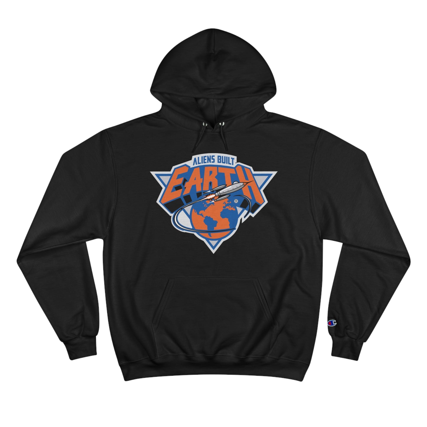 Aliens Built Earth The Playoffs! Knicks Champion Hoodie