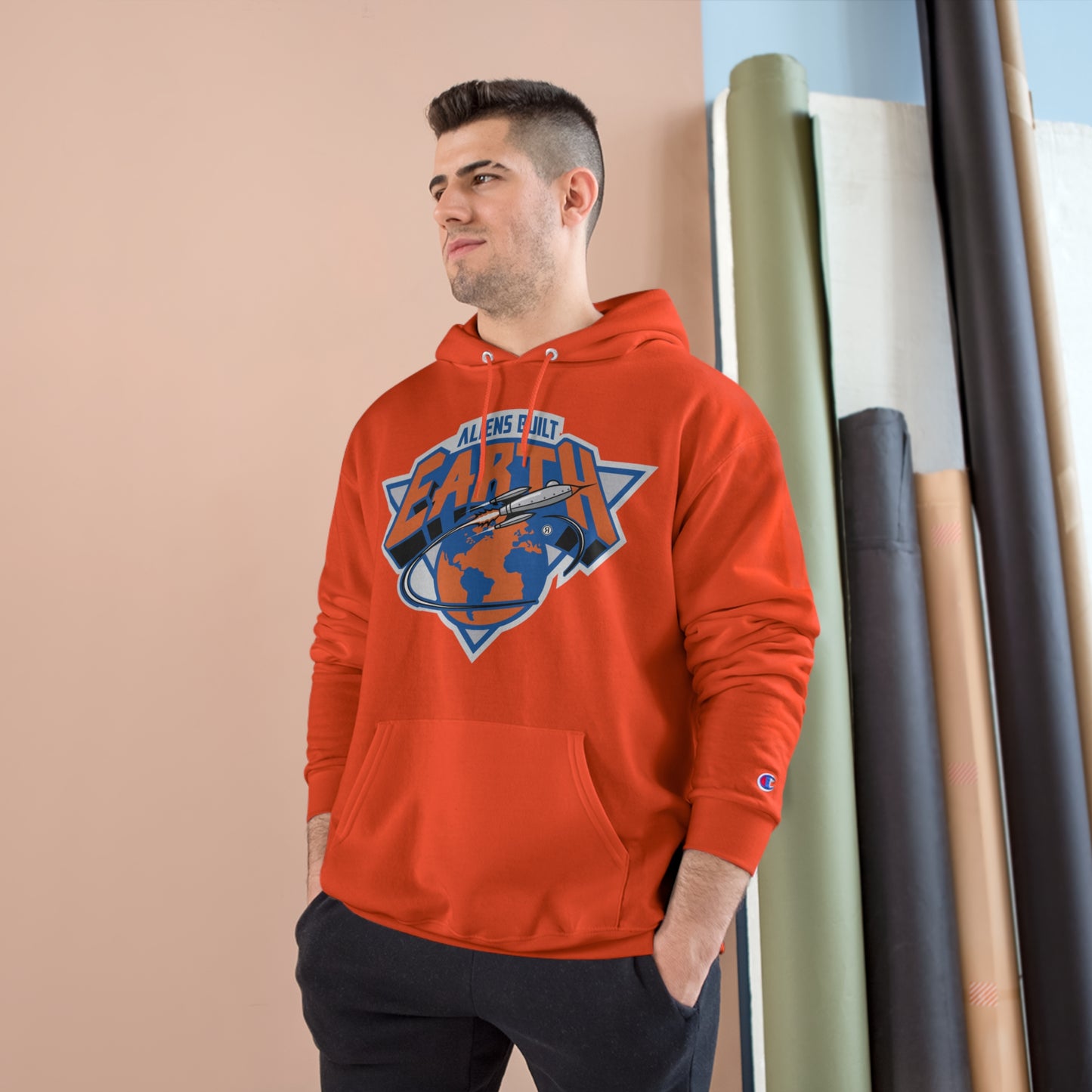 Aliens Built Earth The Playoffs! Knicks Champion Hoodie