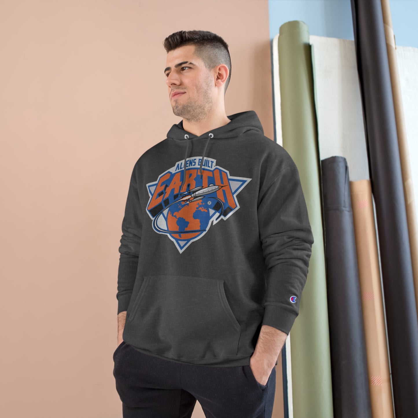 Aliens Built Earth The Playoffs! Knicks Champion Hoodie