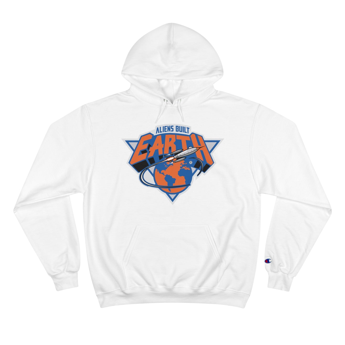 Aliens Built Earth The Playoffs! Knicks Champion Hoodie