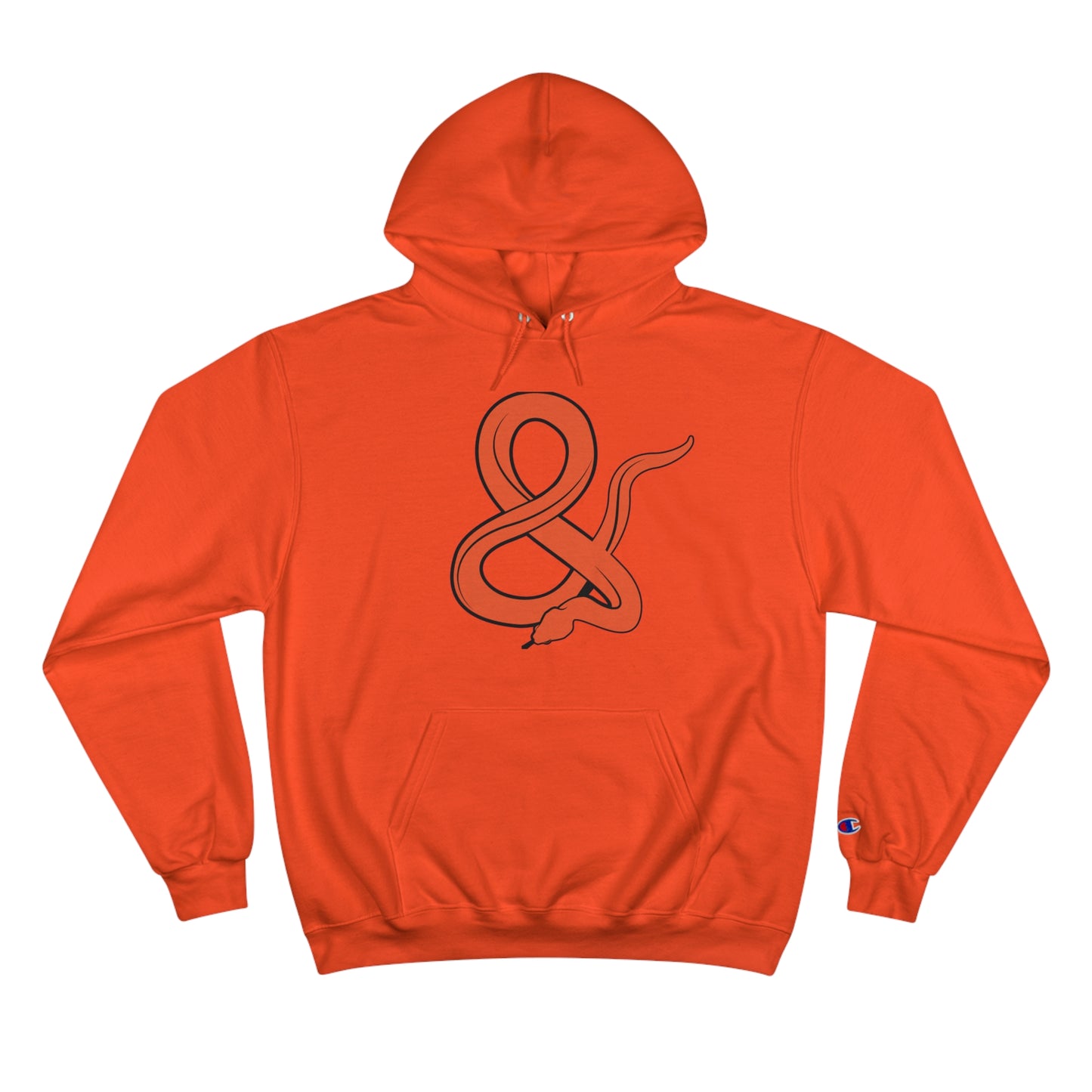Ampersand Iconic Red Champion Hoodie