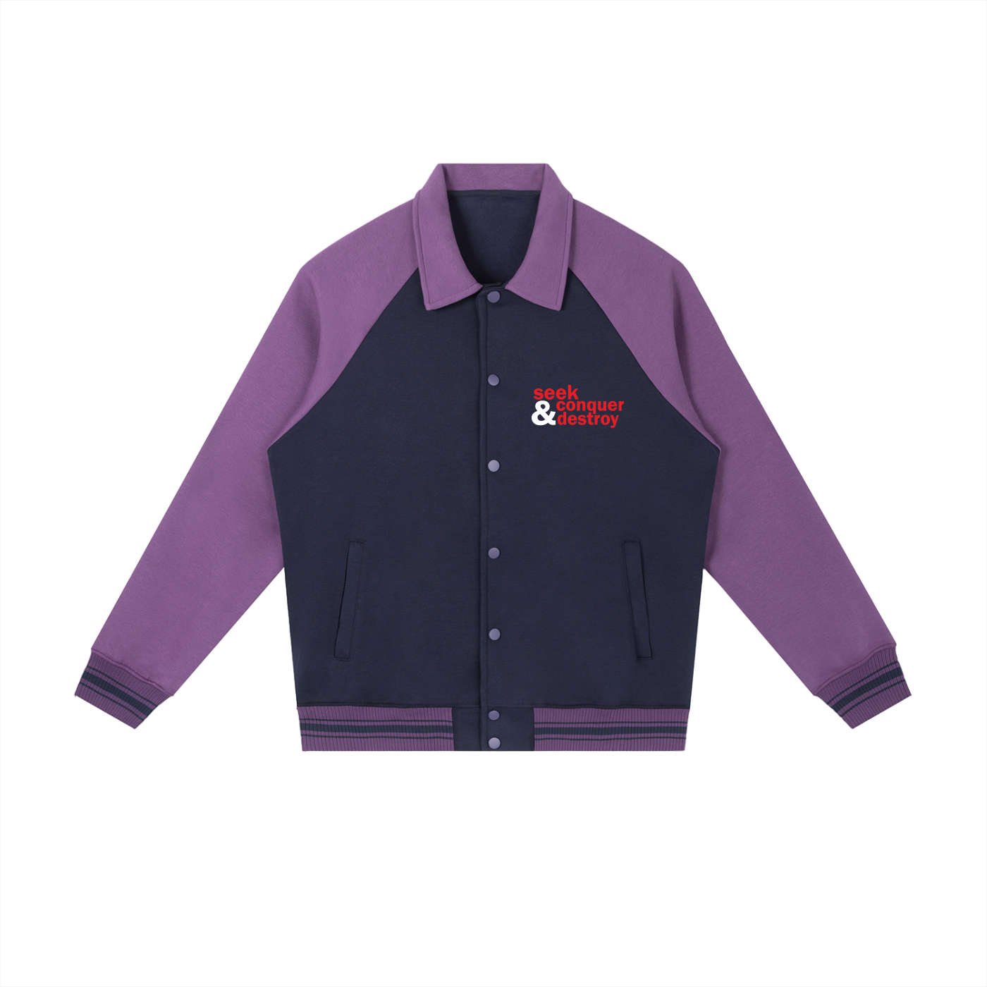 jacket,letters,varsity,ampersand,seek,conquer,skate,fashion,streetwear,actionsports,wintercoat,winterjacket,fall,collegejacket,lettermans,mens