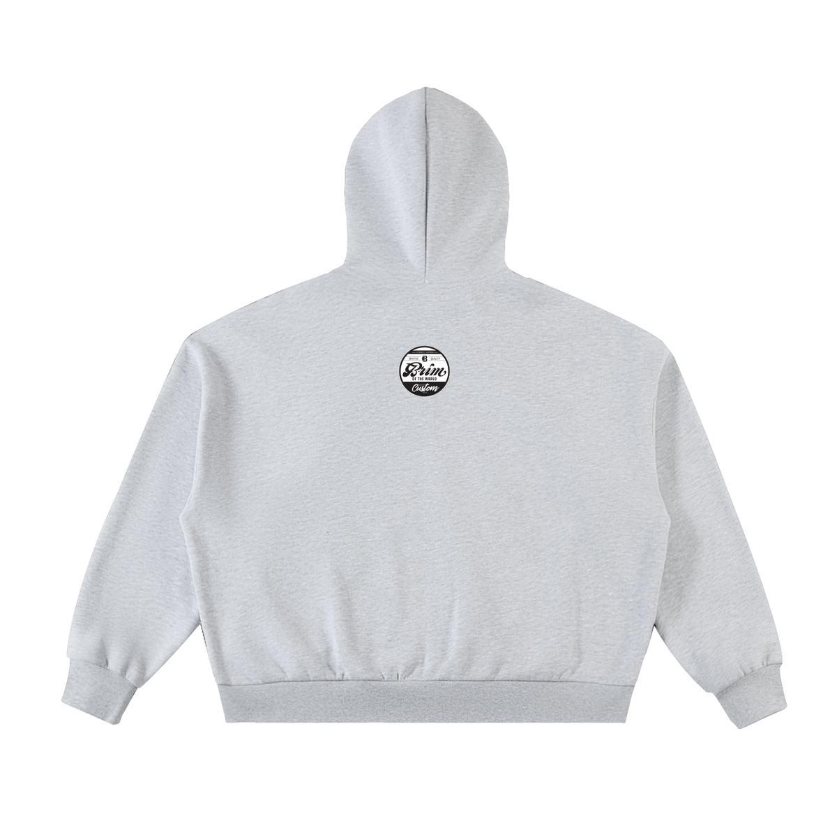 Dub Coast Grizzlies Fleeced Full-Zip Boxy Hoodie