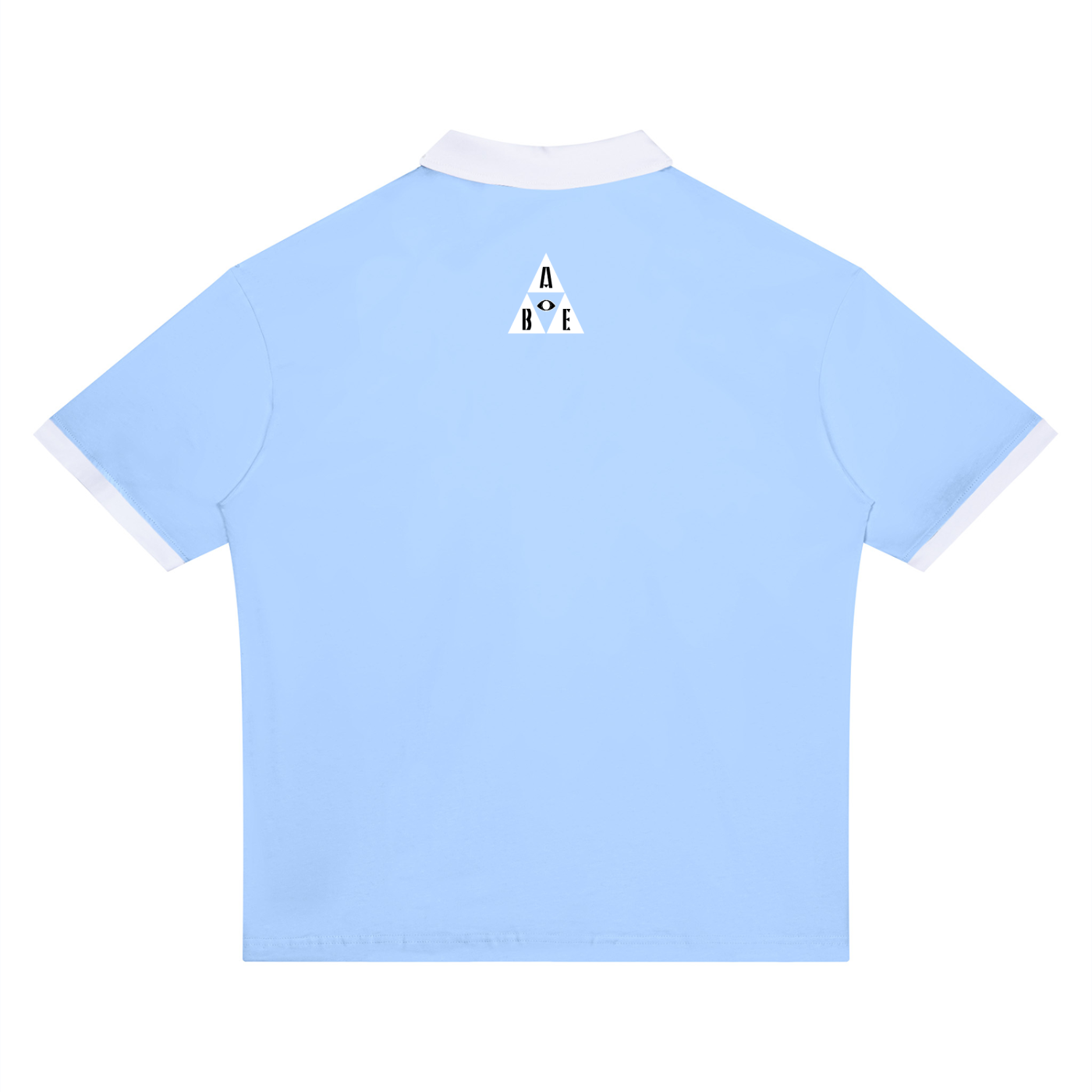 Unisex Color Block Polo Shirt