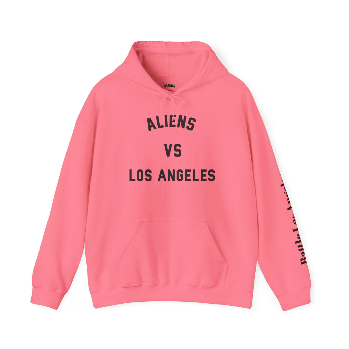 Aliens vs Los Angeles Hoodie – Graphic City Rivalry Sweatshirt