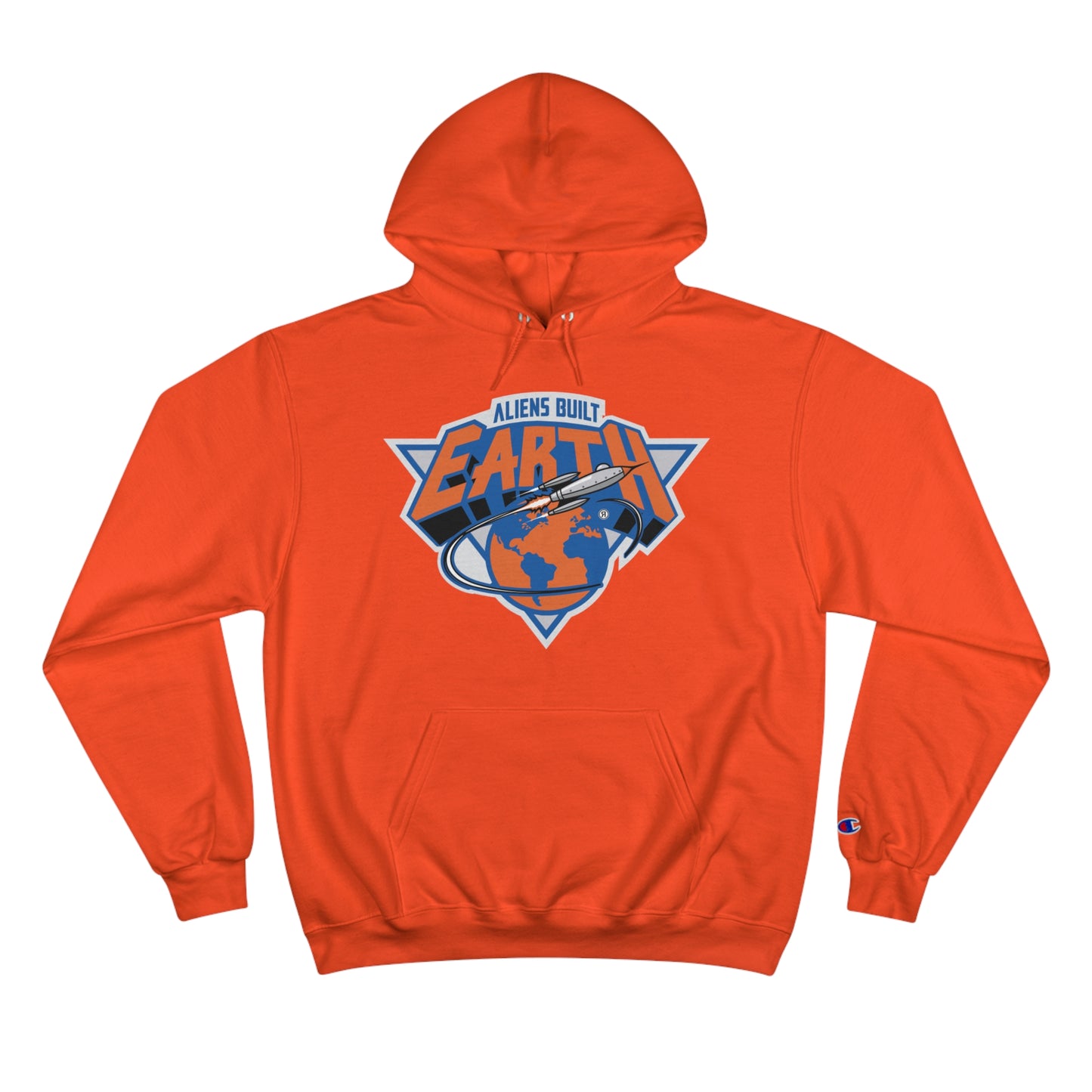 Aliens Built Earth The Playoffs! Knicks Champion Hoodie