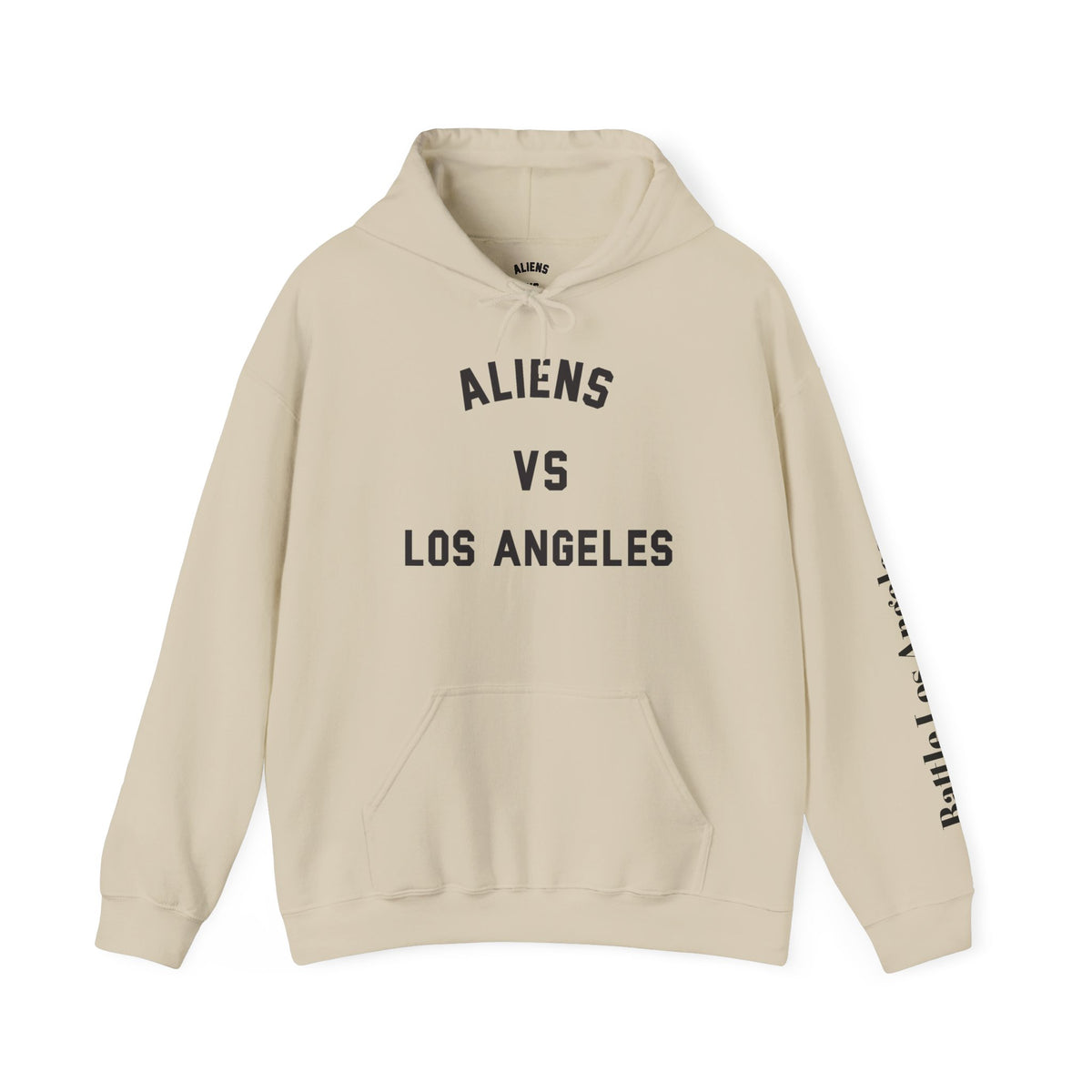 Aliens vs Los Angeles Hoodie – Graphic City Rivalry Sweatshirt