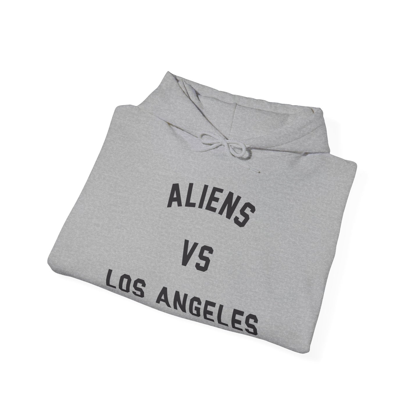 Aliens vs Los Angeles Hoodie – Graphic City Rivalry Sweatshirt