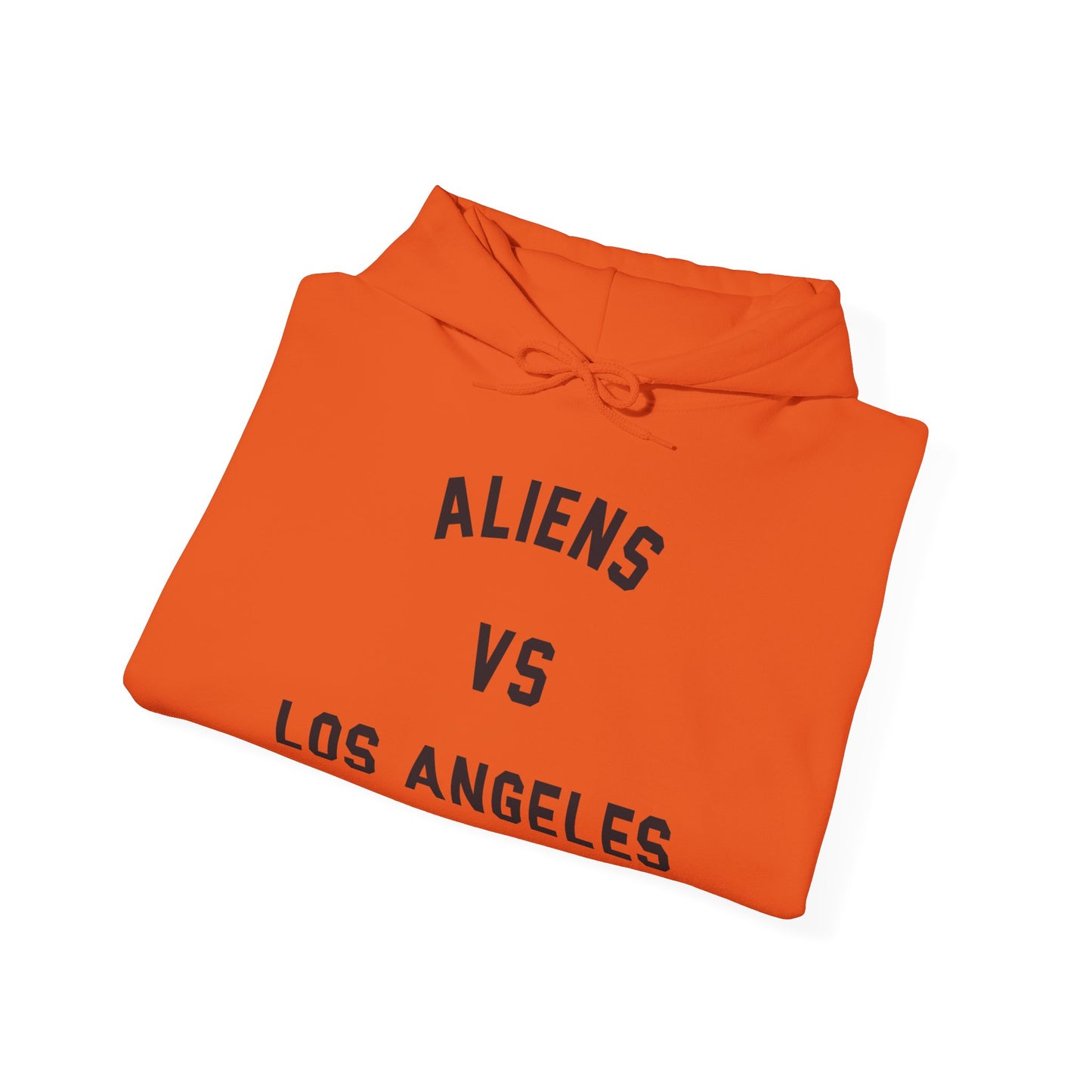 Aliens vs Los Angeles Hoodie – Graphic City Rivalry Sweatshirt