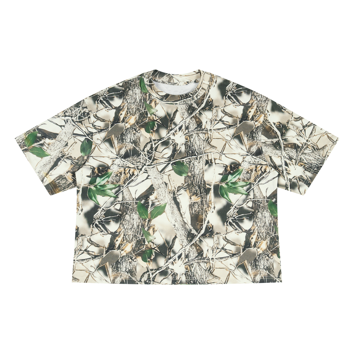 Blank camo trees Unisex Tree Camo Boxy T-Shirt