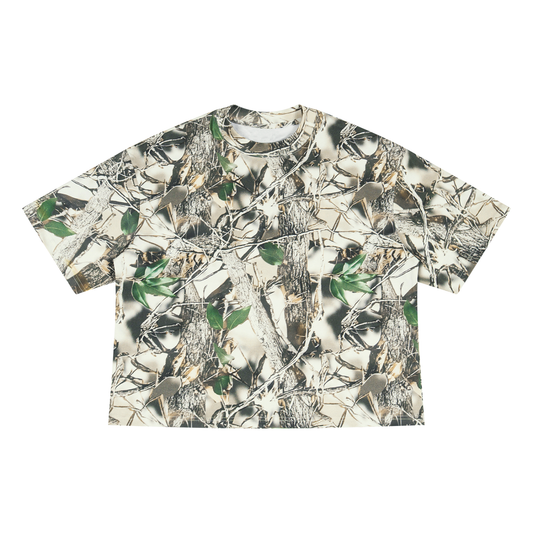 Blank camo trees Unisex Tree Camo Boxy T-Shirt