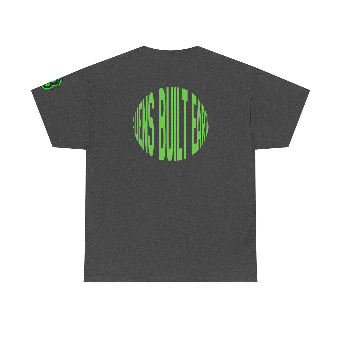Bigfoot Encounter Tee — Neon Green Cryptid Graphic T-Shirt